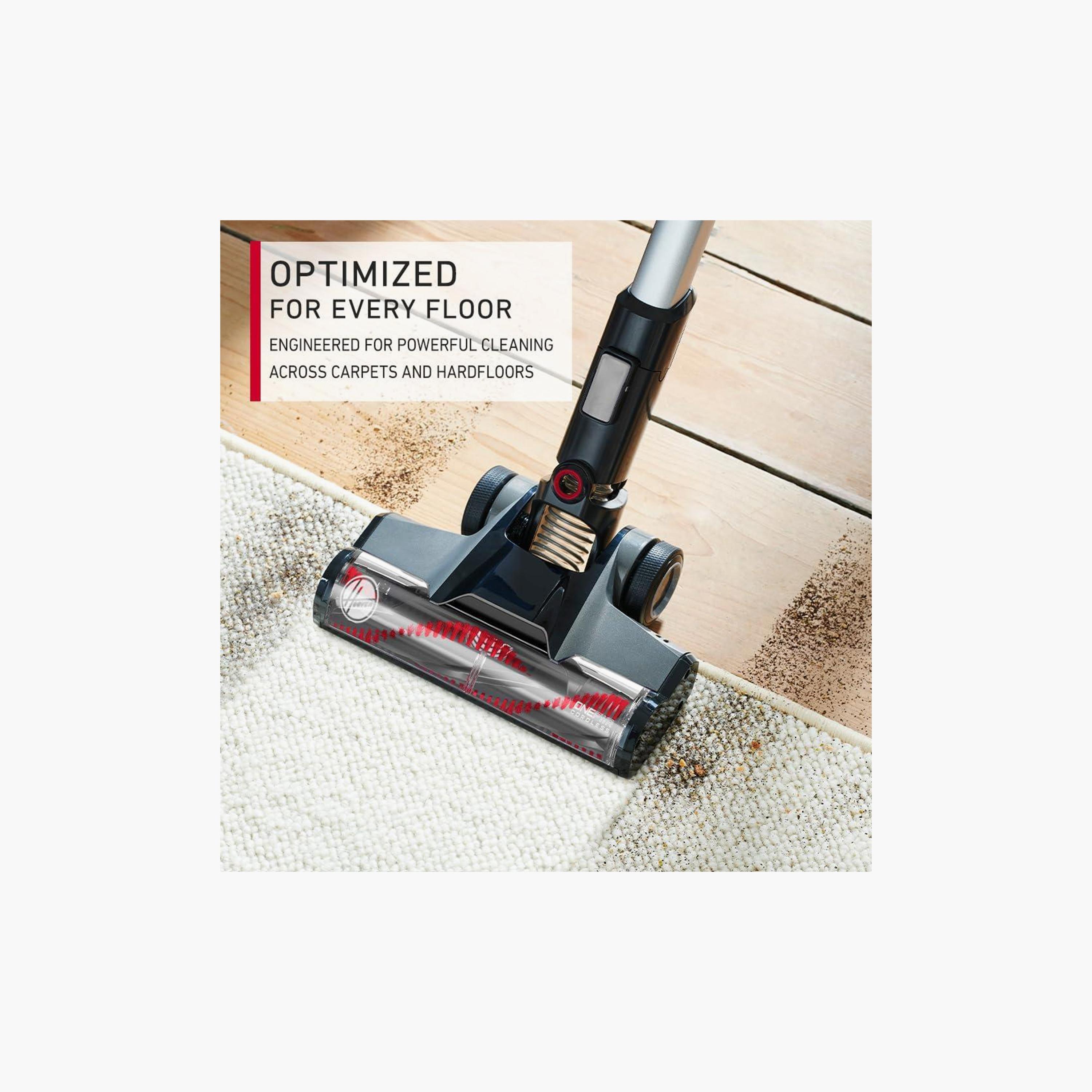 مكنسة كهربائية من هوفر إيميرج اللاسلكية بلون رمادي-أحمر  |  CLSV-VPME-household-appliances-homeappliances-vacuumcleaners-image-4