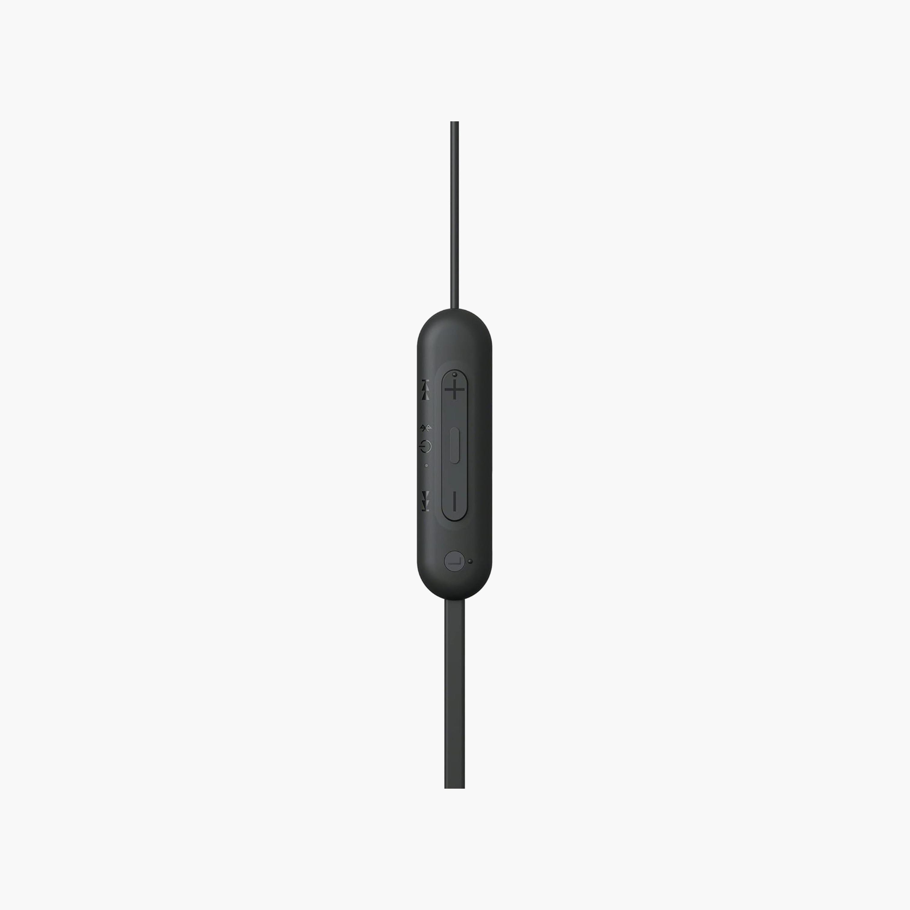 سماعة لاسلكية داخل الاذن بطوق للرقبة اسود من سوني | WIC100/B-electronics-headphonesandearphones-image-3