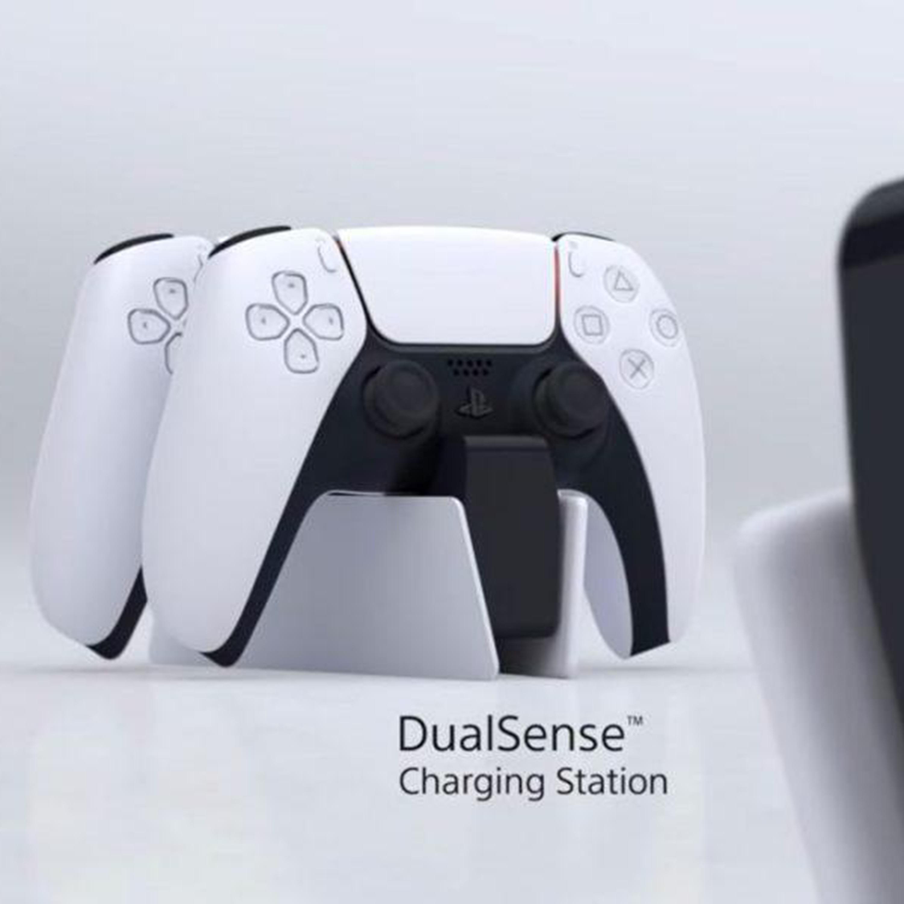 محطة شحن من سوني بلاي ستيشن PS5 دوال سينس باللون الأبيض والأسود | CFI-ZDS1E-electronics-gamesandconsoles-image-4