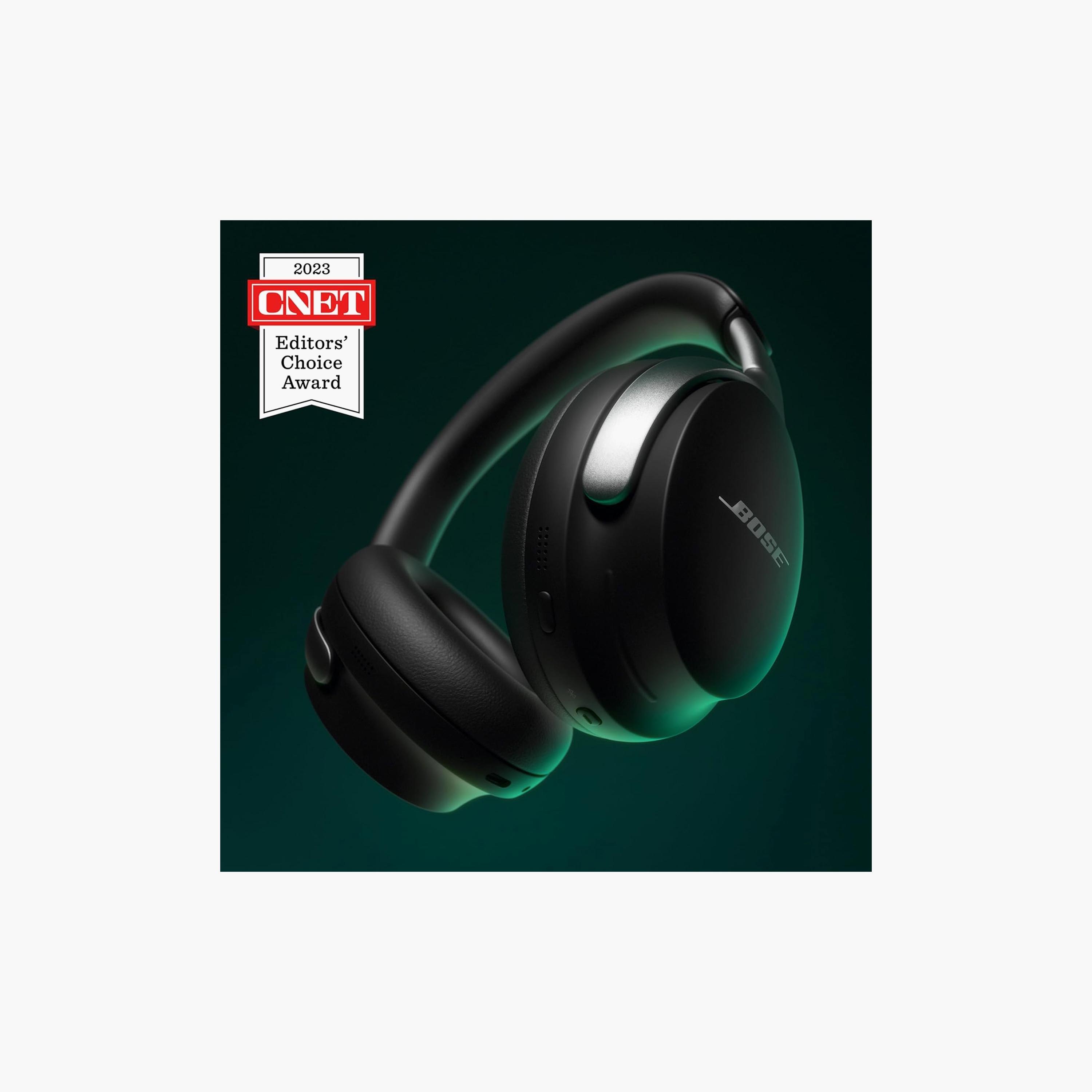 سماعات رأس فوق الأذن من بوس كوايت كومفورت الترا اللاسلكية باللون الأسود | 880066-0100-electronics-headphonesandearphones-image-2
