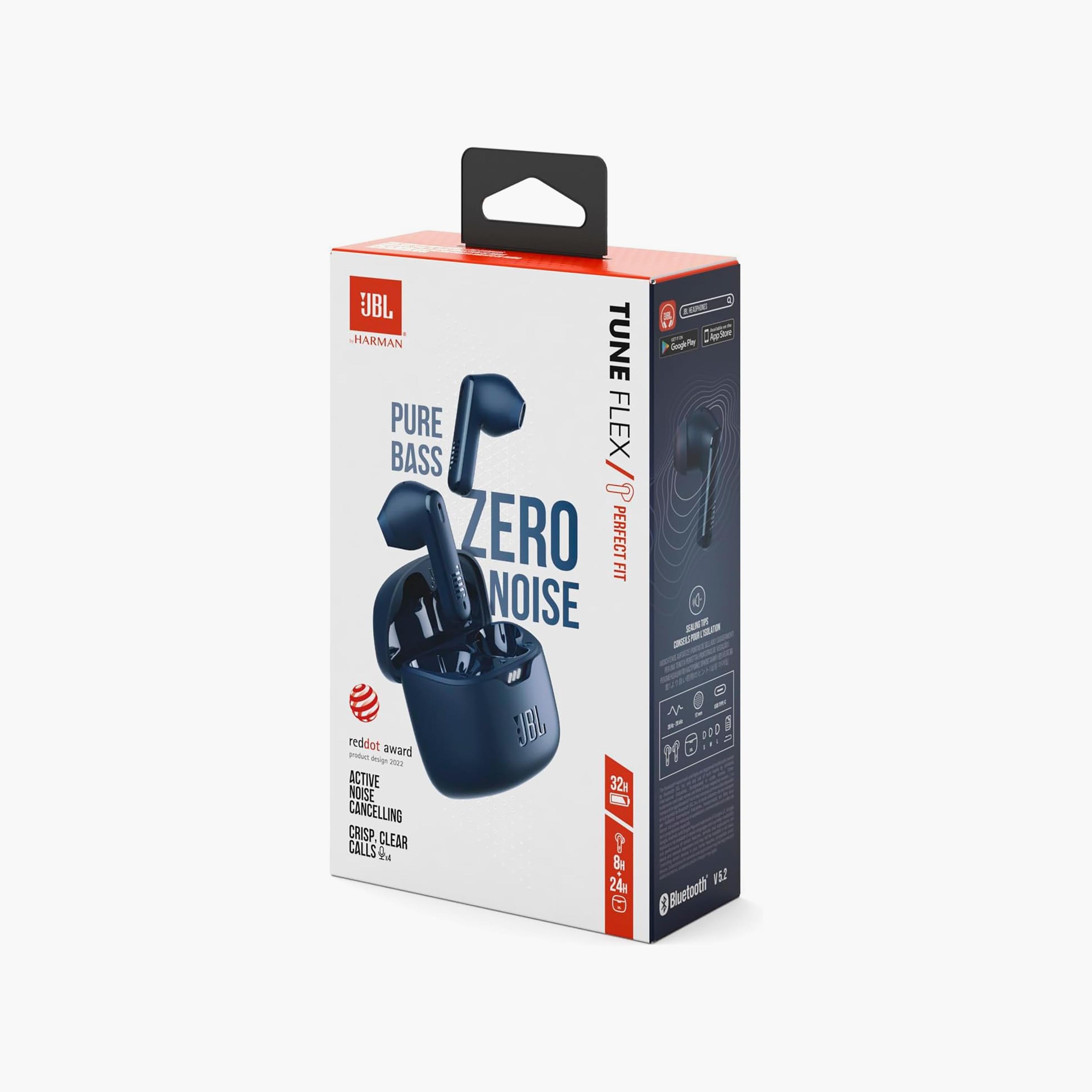 JBL True Wireless Earbuds Blue - Tuneflex | JBLTFLEXBLU-electronics-headphonesandearphones-image-4