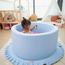 Ezzro Round Ball Pit with 100 Balls - 90x40 cm-InfluencerCodes_Ramadan26_All_20012026-image-6