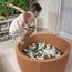 Ezzro Round Ball Pit with 100 Balls - 90x40 cm-InfluencerCodes_Ramadan26_All_20012026-image-4