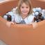 Ezzro Round Ball Pit with 200 Balls - 90x40 cm-InfluencerCodes_Ramadan26_All_20012026-image-5