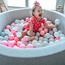 Ezzro Round Ball Pit with 200 Balls - 100x40 cm-InfluencerCodes_Ramadan26_All_20012026-image-5