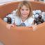 Ezzro Round Ball Pit with 200 Balls - 100x40 cm-InfluencerCodes_Ramadan26_All_20012026-image-5