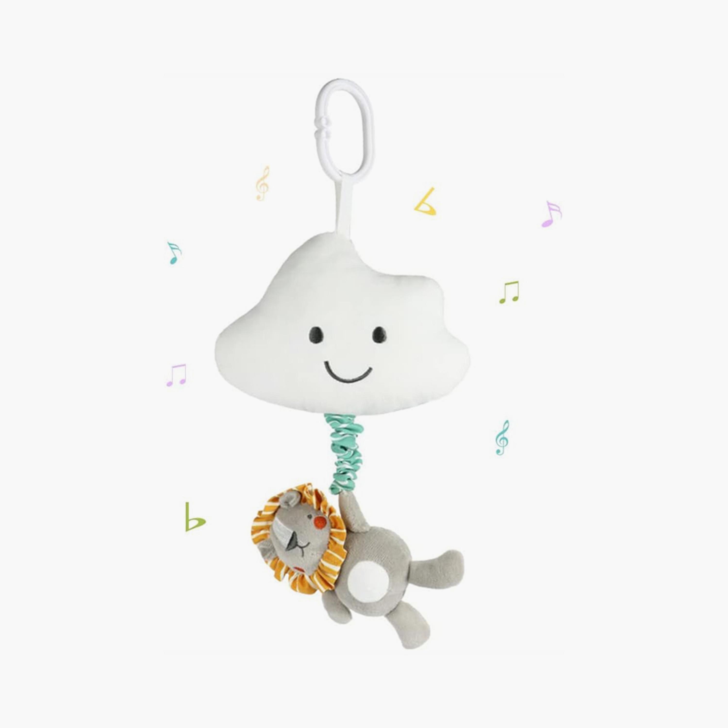 Factory Price Hanging Plush Stuffed Animal Soft Toy with Music - Lion-toys-babyandtoddlertoys-strollertoys-image-2