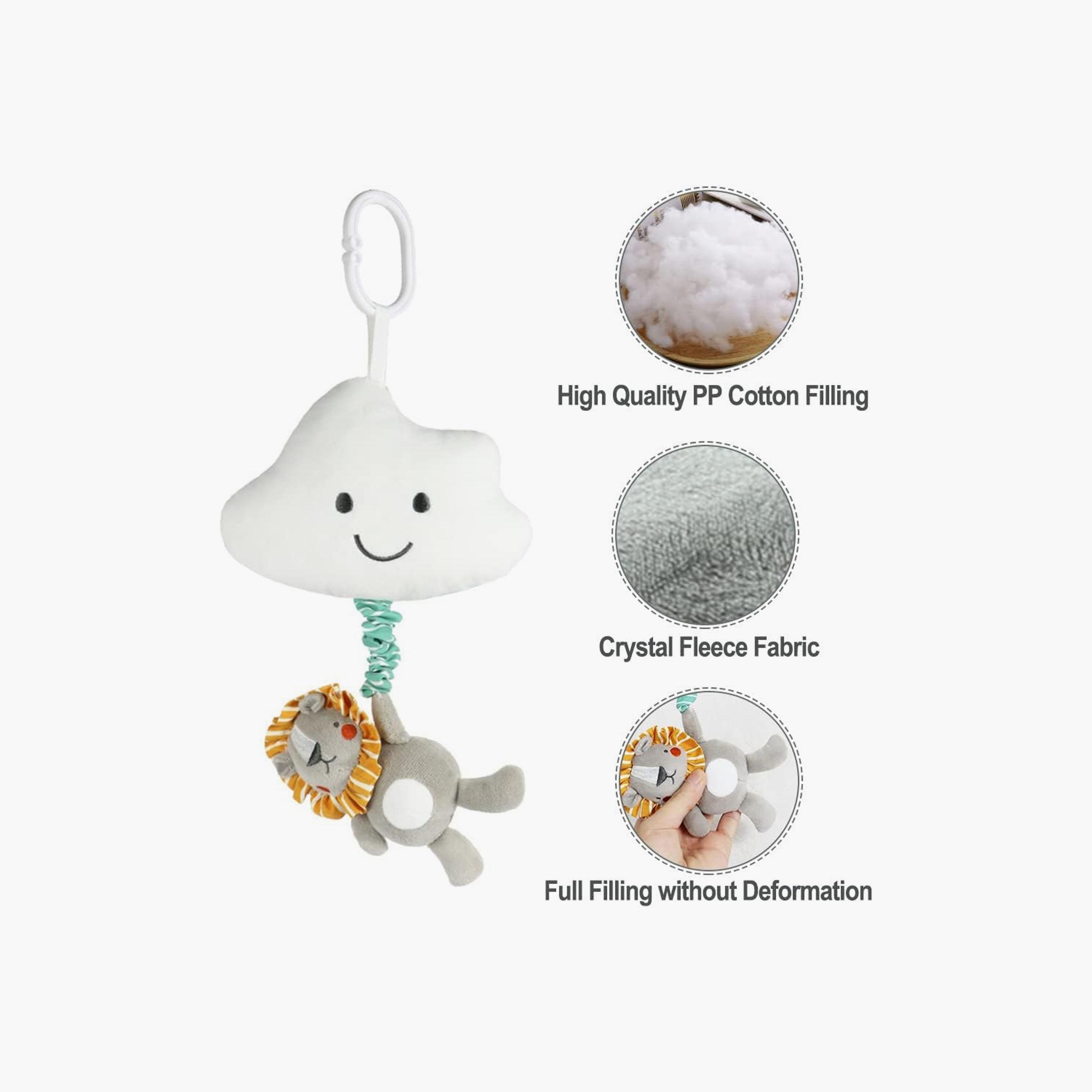 Factory Price Hanging Plush Stuffed Animal Soft Toy with Music - Lion-toys-babyandtoddlertoys-strollertoys-image-4