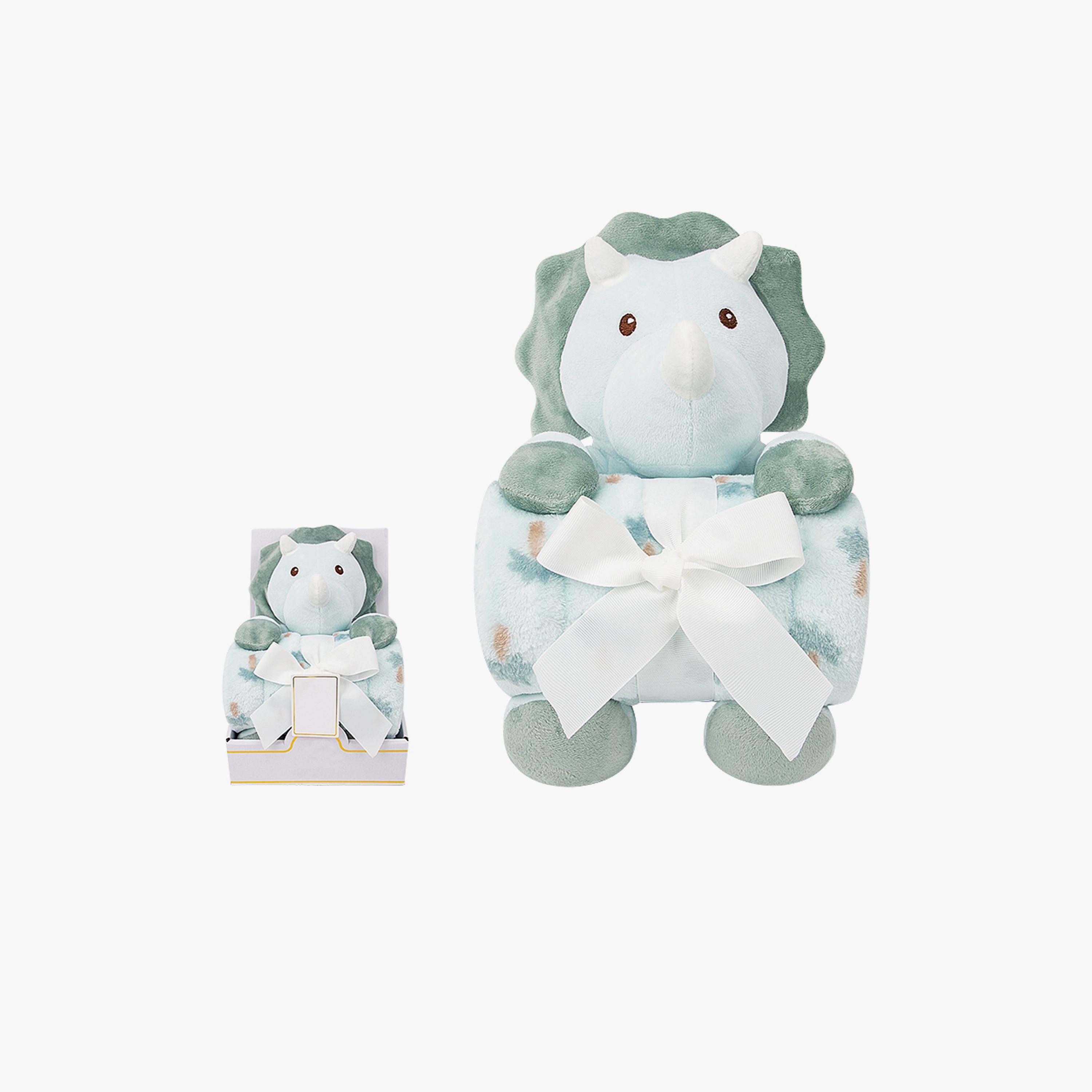 Factory Price Animal Stuffed Cuddly Toy & Blanket Gift Set - 100 X 75 cm-baby-nursery-blanketsandswaddles-blanketsandquilts-image-2