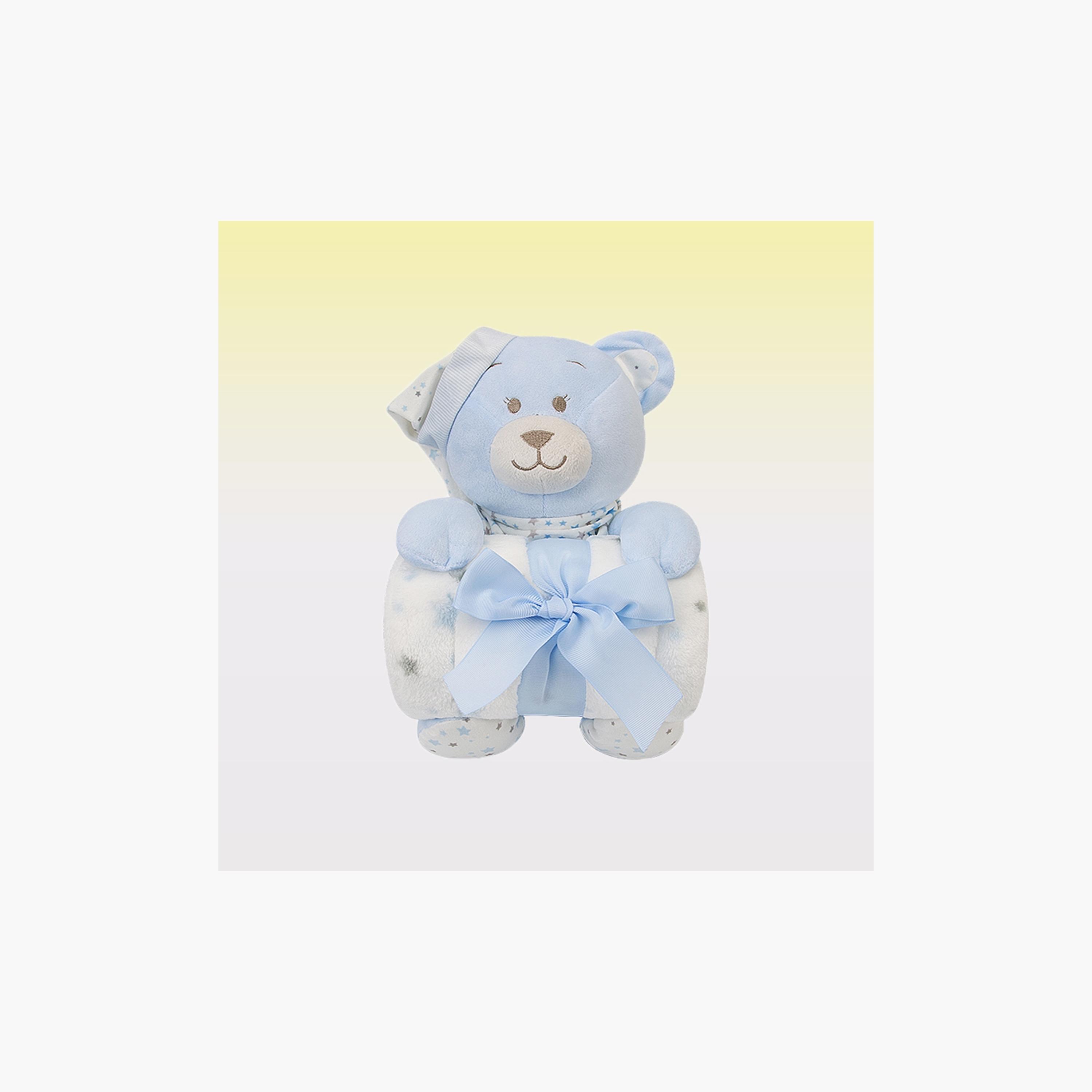 Factory Price Animal Stuffed Cuddly Toy & Blanket Gift Set - Teddy - 100 X 75 cm-baby-nursery-blanketsandswaddles-blanketsandquilts-image-5