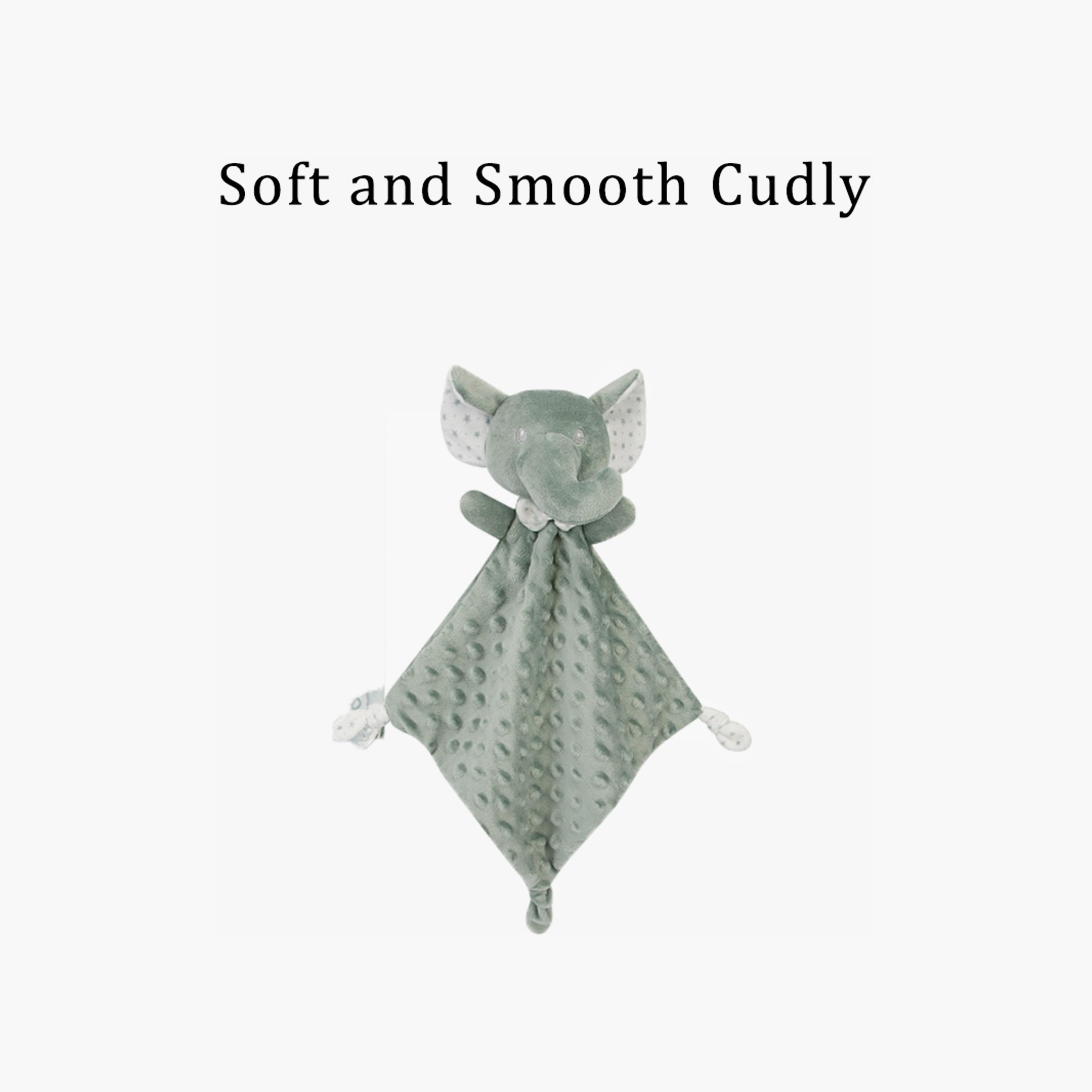 Factory Price Kylan Animal Stuffed Comforter & Blanket Gift Set - Elephant - 100 X 75 cm-baby-nursery-blanketsandswaddles-blanketsandquilts-image-2