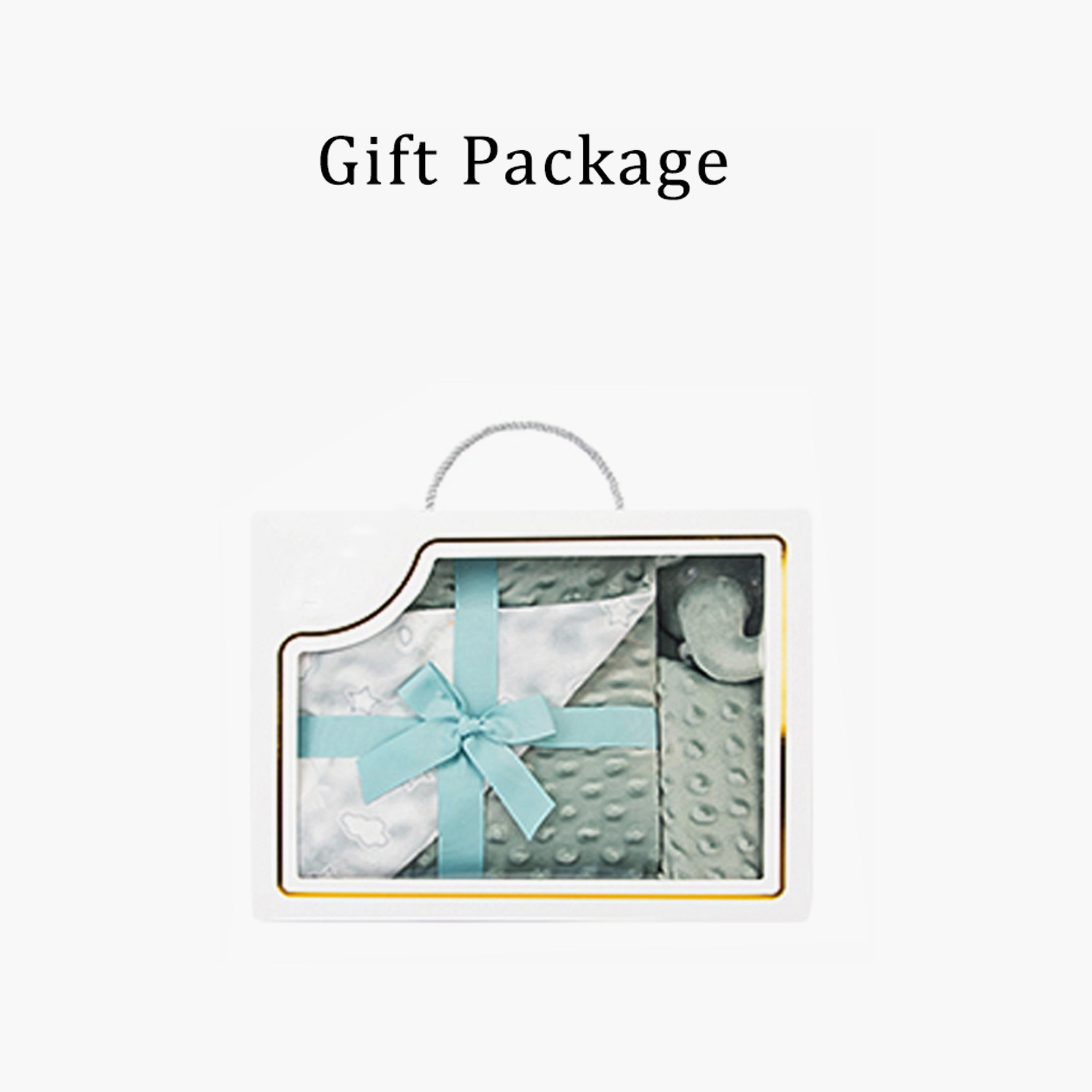 Factory Price Kylan Animal Stuffed Comforter & Blanket Gift Set - Elephant - 100 X 75 cm-baby-nursery-blanketsandswaddles-blanketsandquilts-image-4