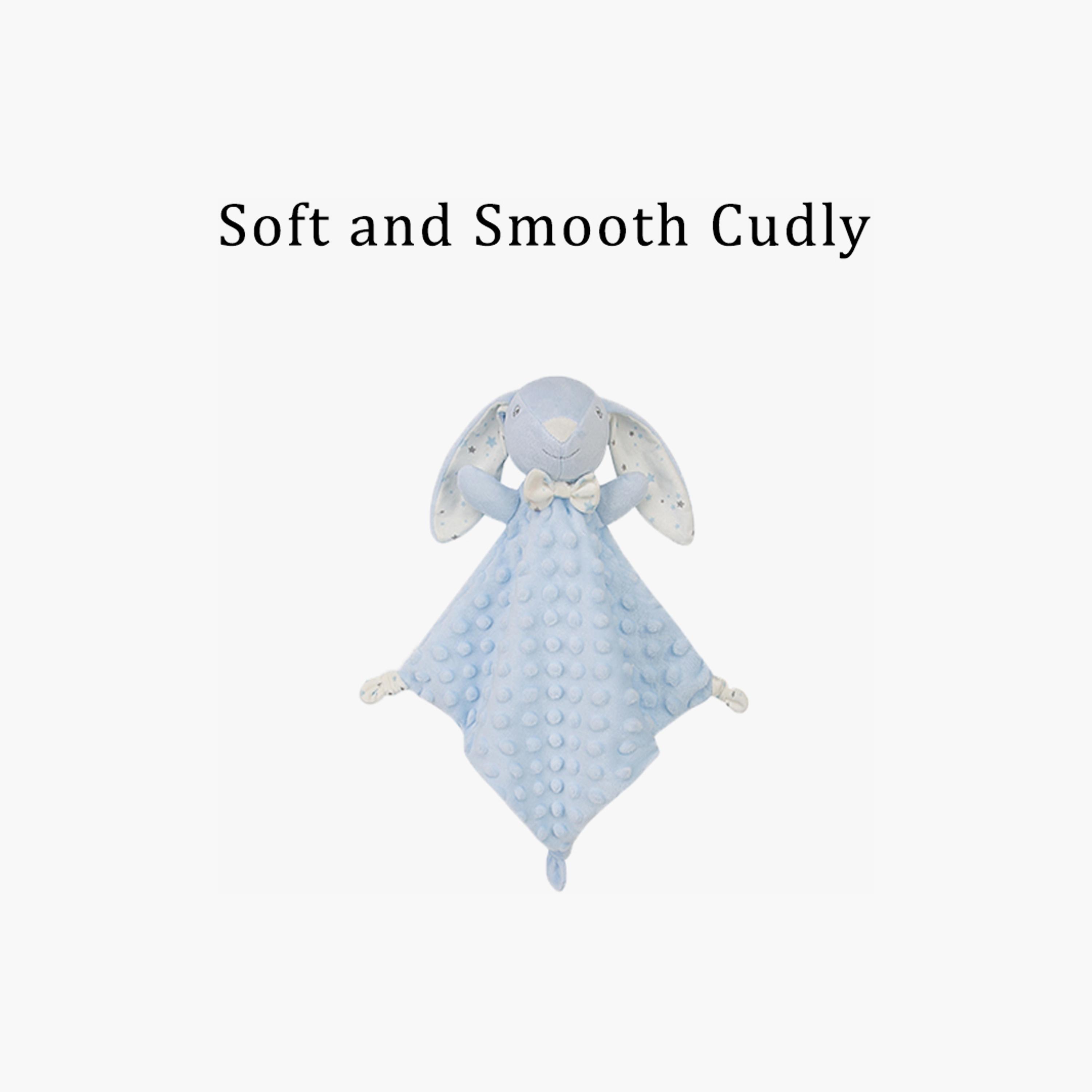 Factory Price Danny Animal Stuffed Comforter & Blanket Gift Set - Rabbit - 100 x 75 cm-baby-nursery-blanketsandswaddles-blanketsandquilts-image-2