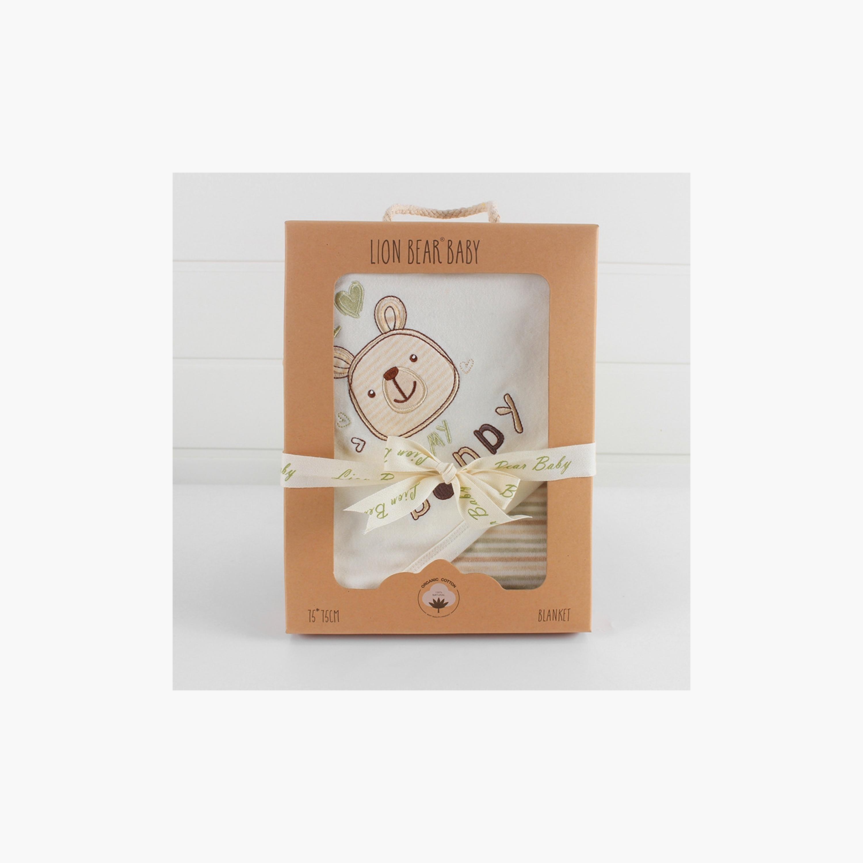 Factory Price Little Bear Hooded Towel Gift Set - Multicolour-baby-bathandcare-towels-image-3
