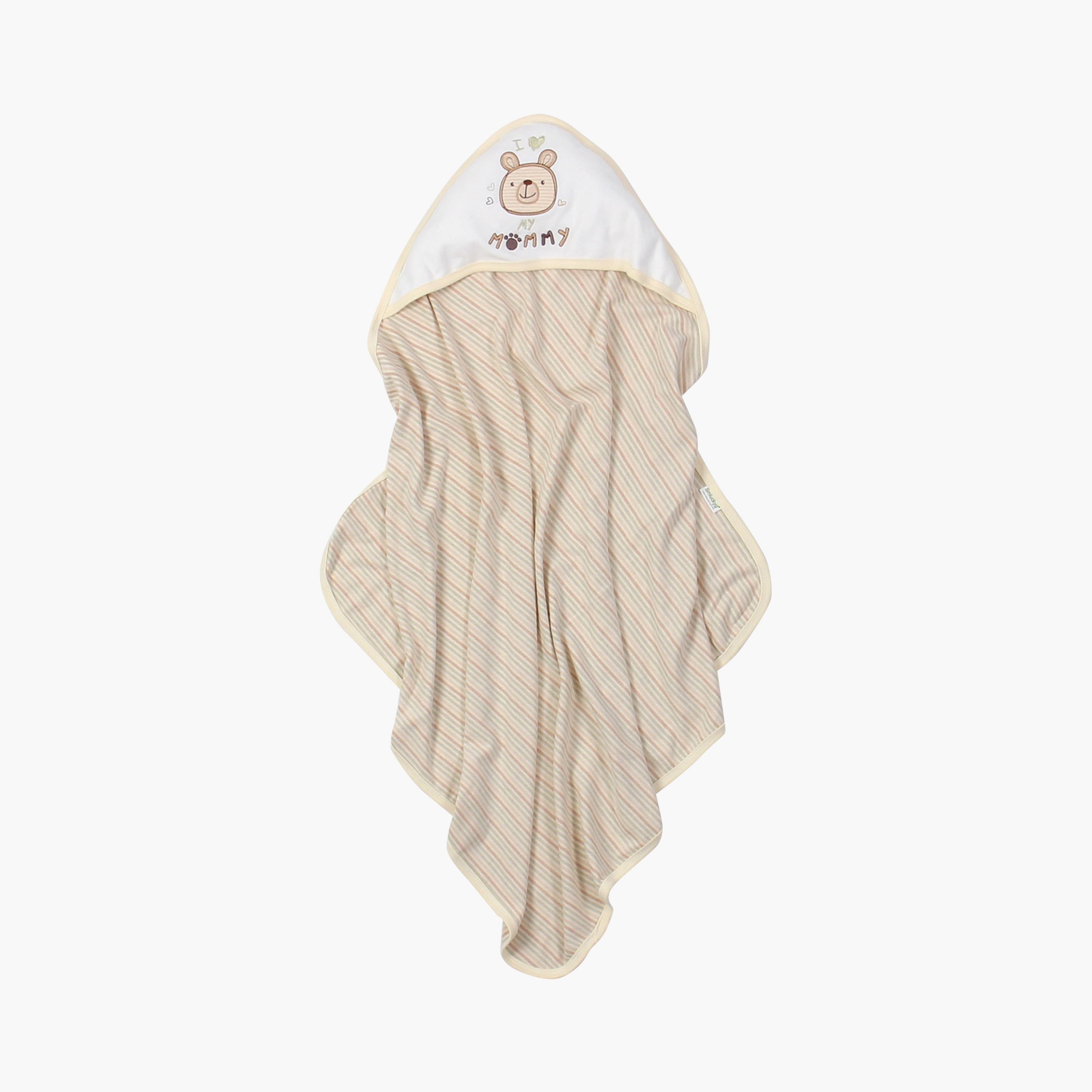 Factory Price Little Bear Hooded Towel Gift Set - Multicolour-baby-bathandcare-towels-image-5
