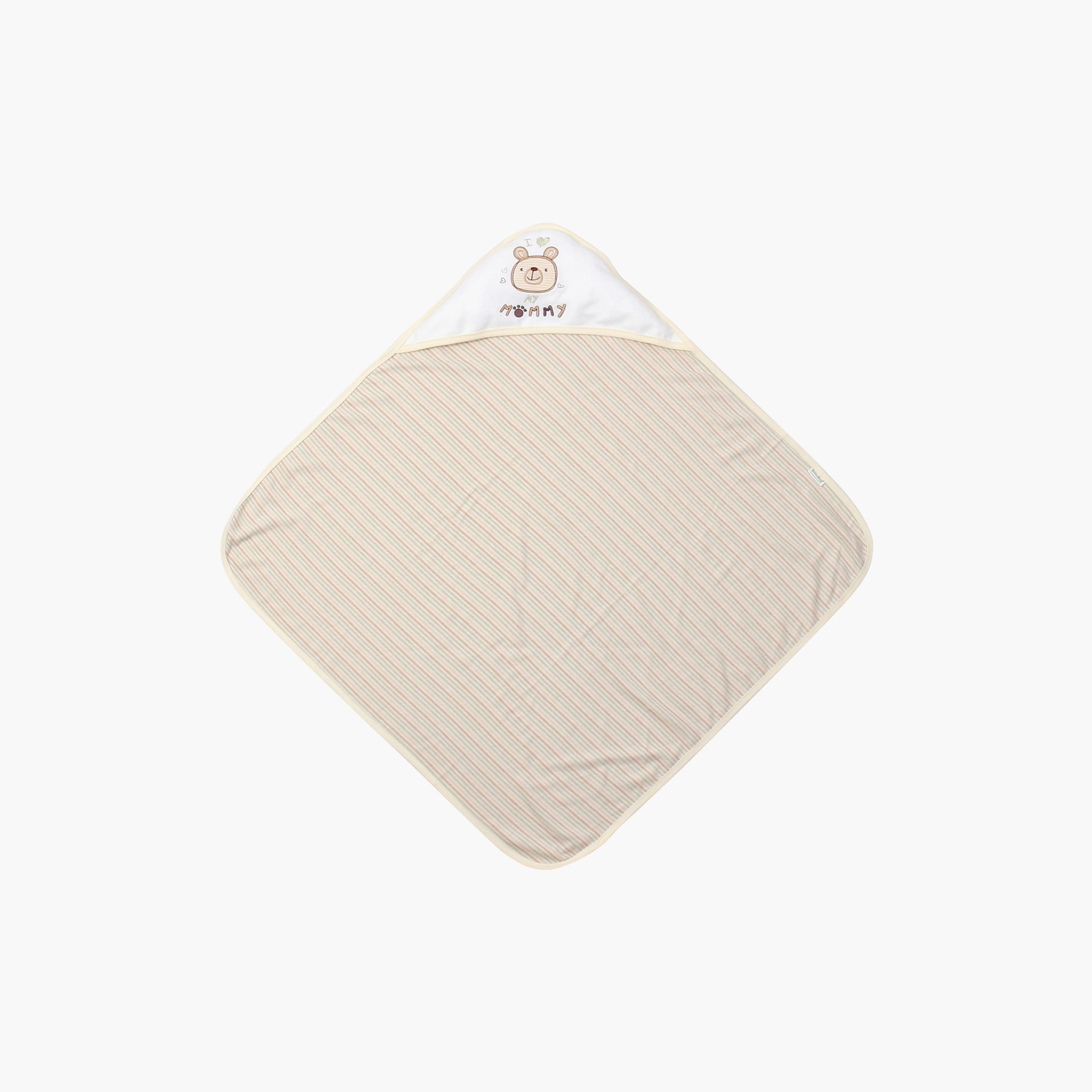 Factory Price Little Bear Hooded Towel Gift Set - Multicolour-baby-bathandcare-towels-image-6