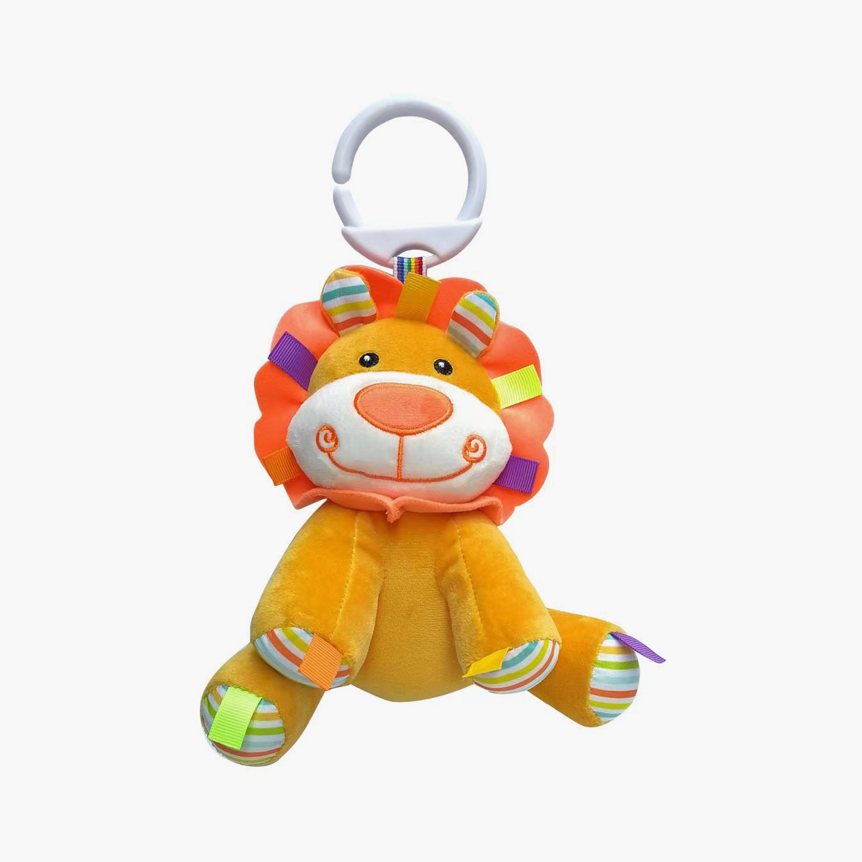 ألعاب محشوة كارلي حيوانات مع الموسيقى من فاكتوري برايس - أسد-toys-plushsofttoys-animals-image-1