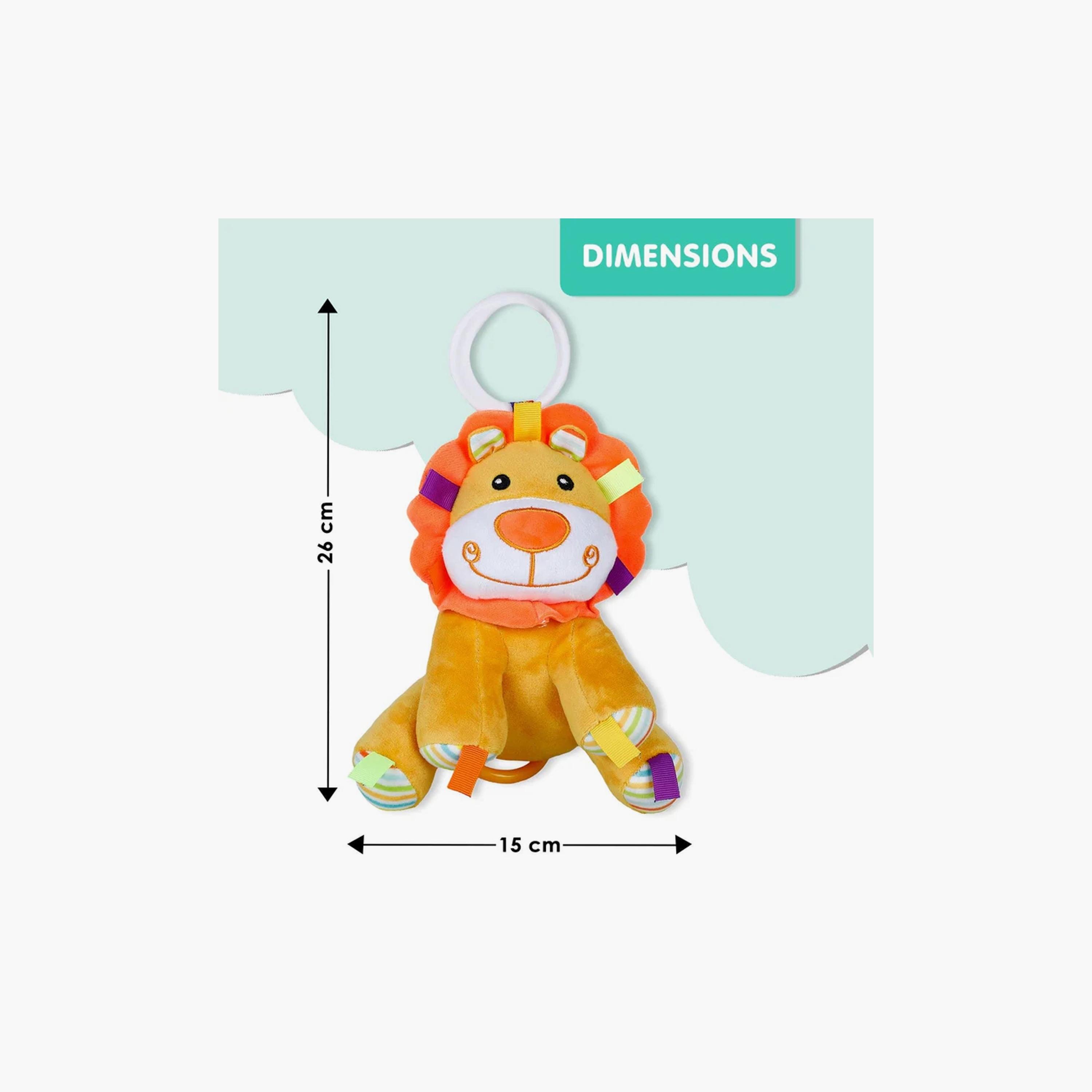 ألعاب محشوة كارلي حيوانات مع الموسيقى من فاكتوري برايس - أسد-toys-plushsofttoys-animals-image-6