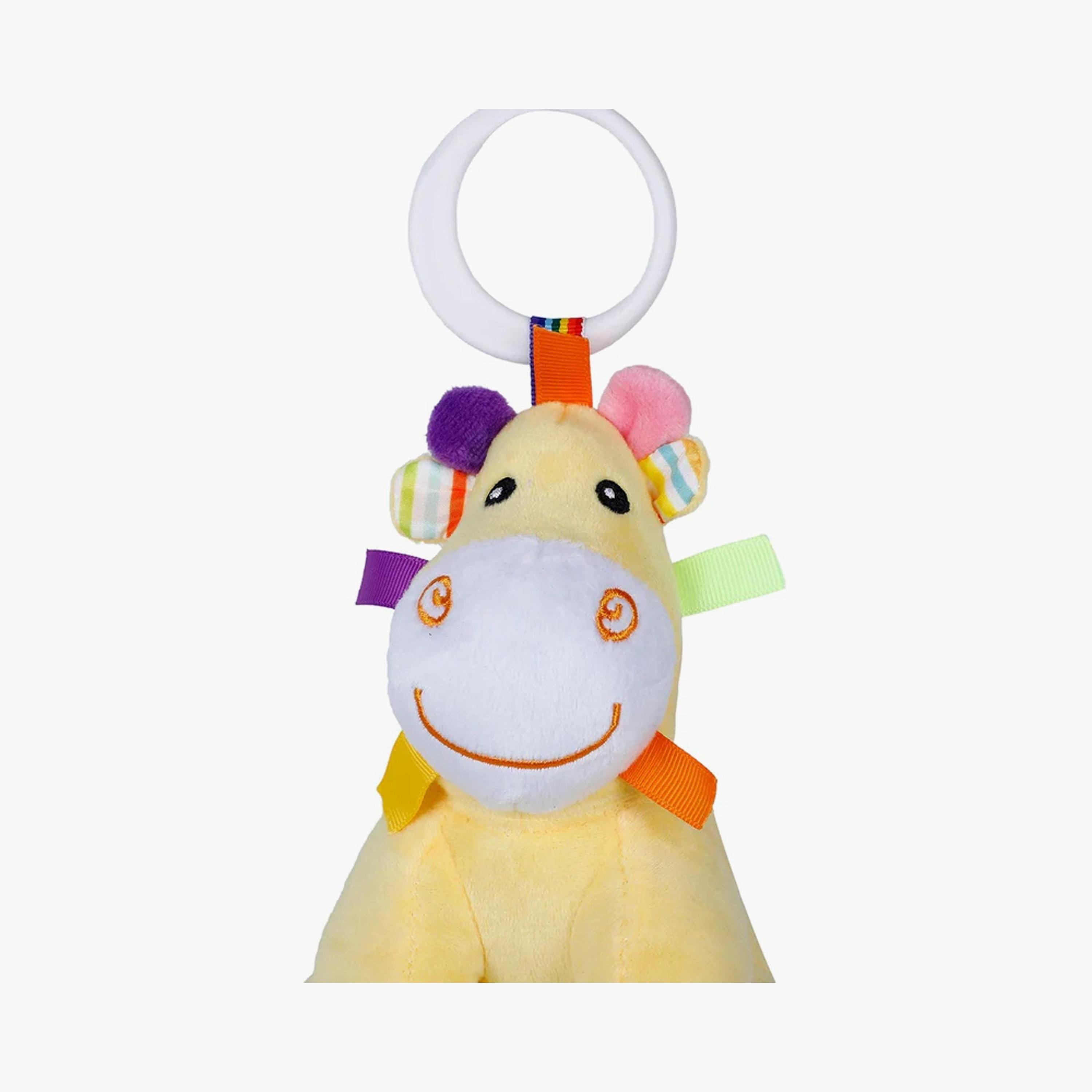 ألعاب محشوة كارلي حيوانات مع الموسيقى من فاكتوري برايس - زرافة-toys-plushsofttoys-animals-image-2