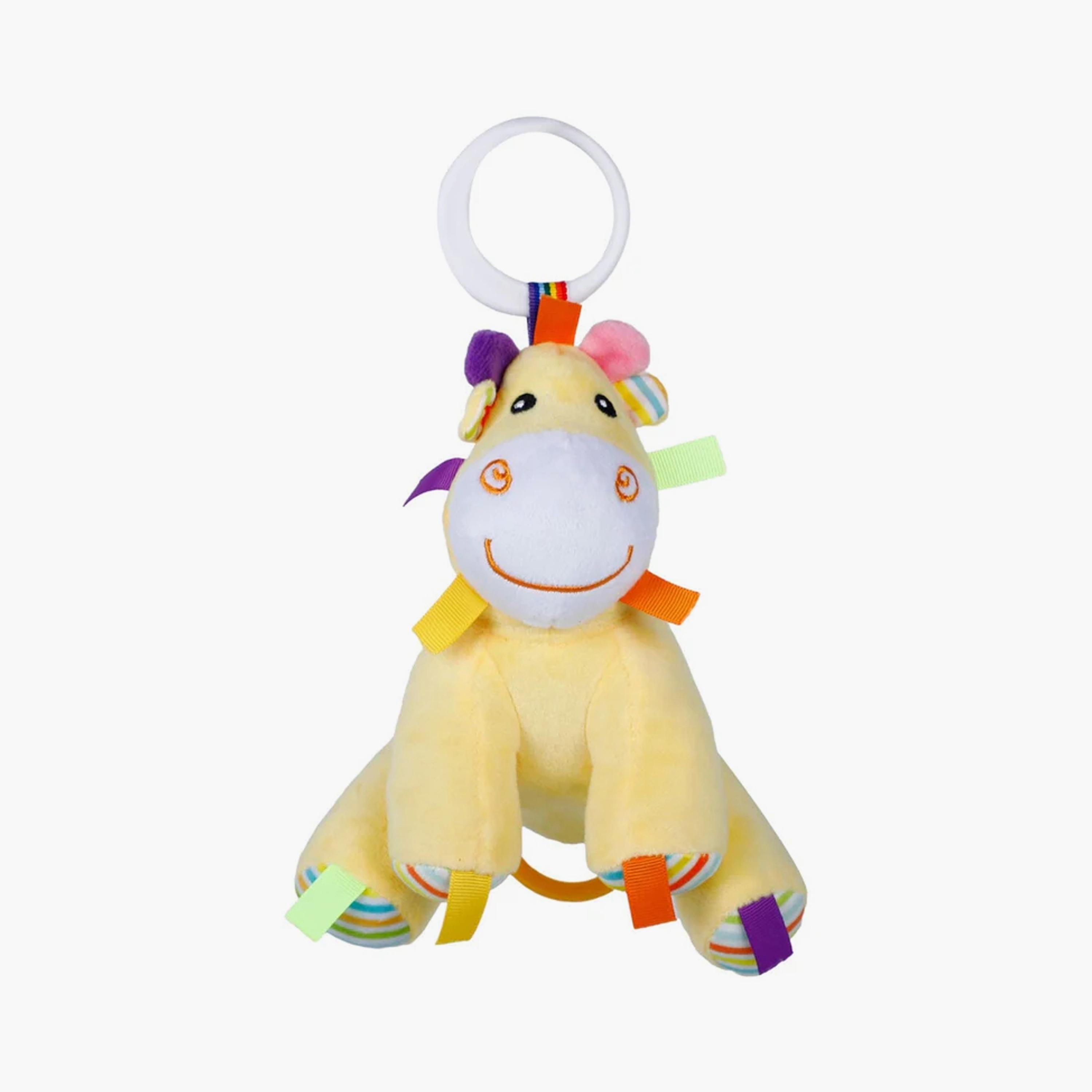 ألعاب محشوة كارلي حيوانات مع الموسيقى من فاكتوري برايس - زرافة-toys-plushsofttoys-animals-image-7