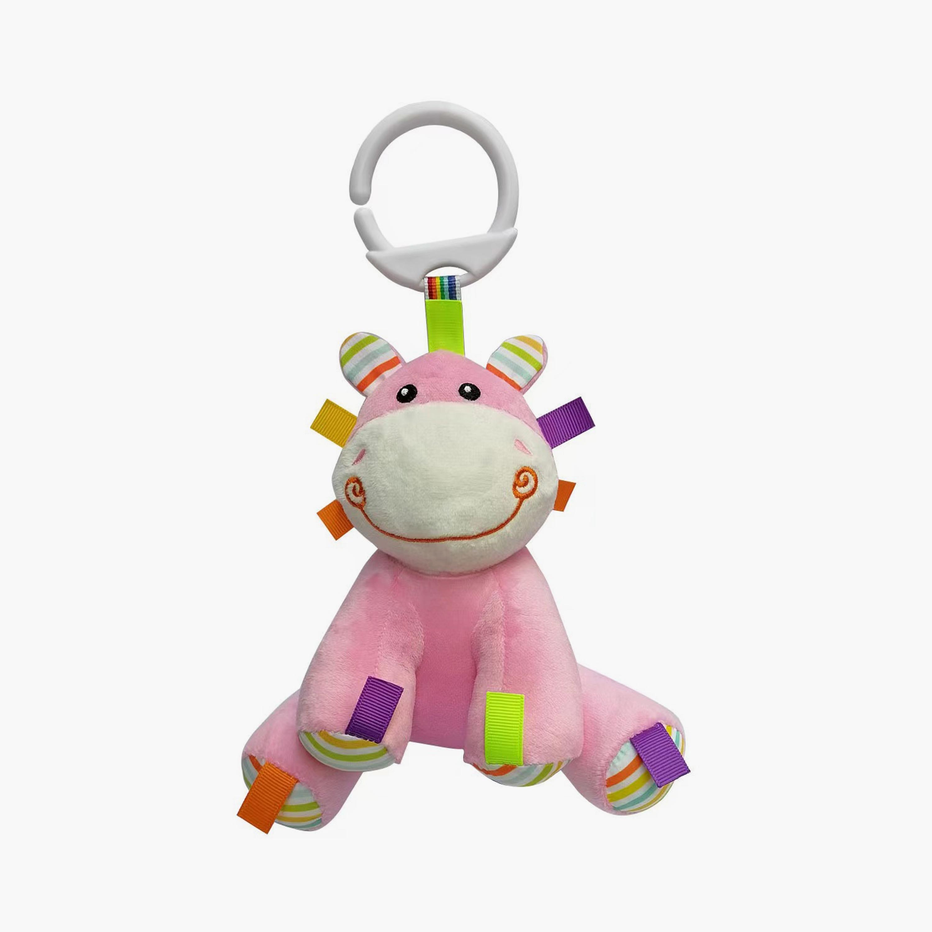 Factory Price Carly Animal Stuffed Plush Toys with Music - Hippo-toys-plushsofttoys-animals-image-1