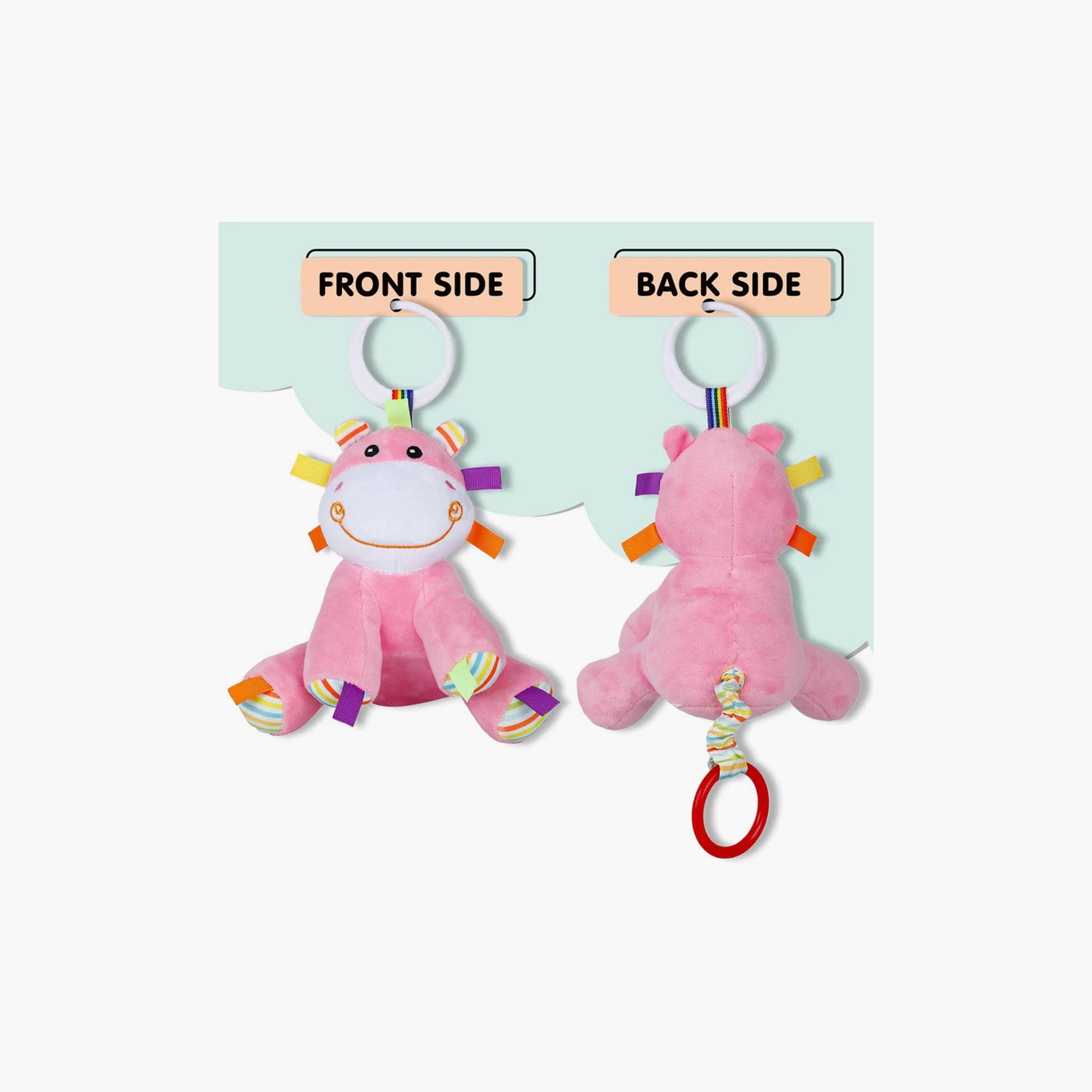 Factory Price Carly Animal Stuffed Plush Toys with Music - Hippo-toys-plushsofttoys-animals-image-3