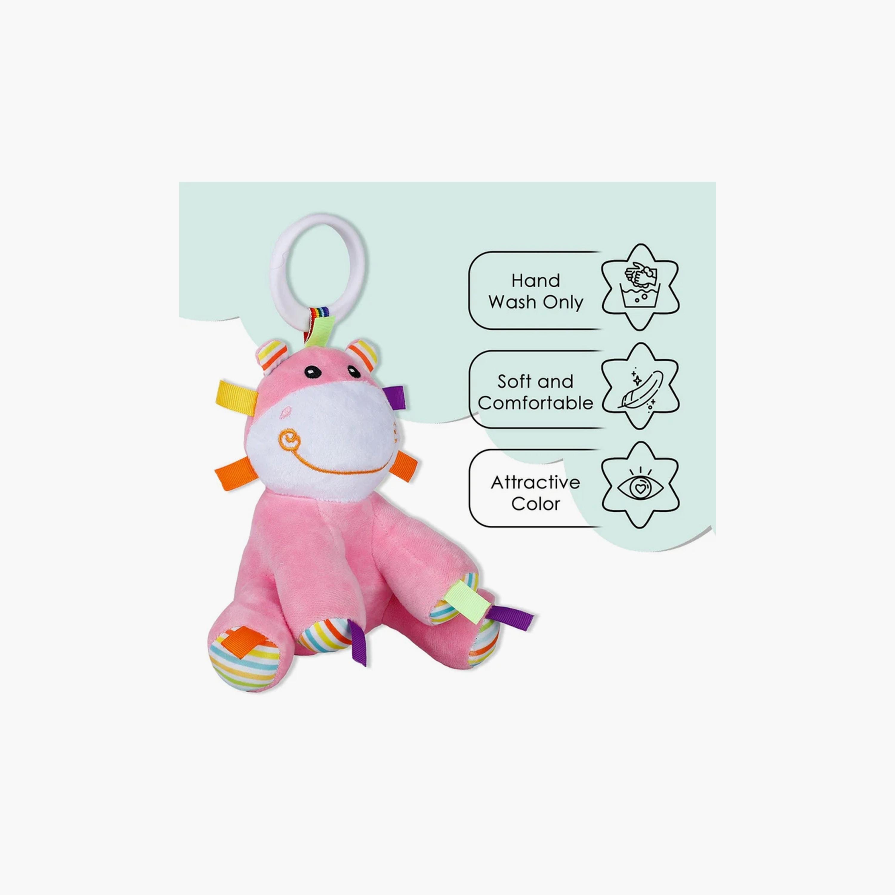 Factory Price Carly Animal Stuffed Plush Toys with Music - Hippo-toys-plushsofttoys-animals-image-4