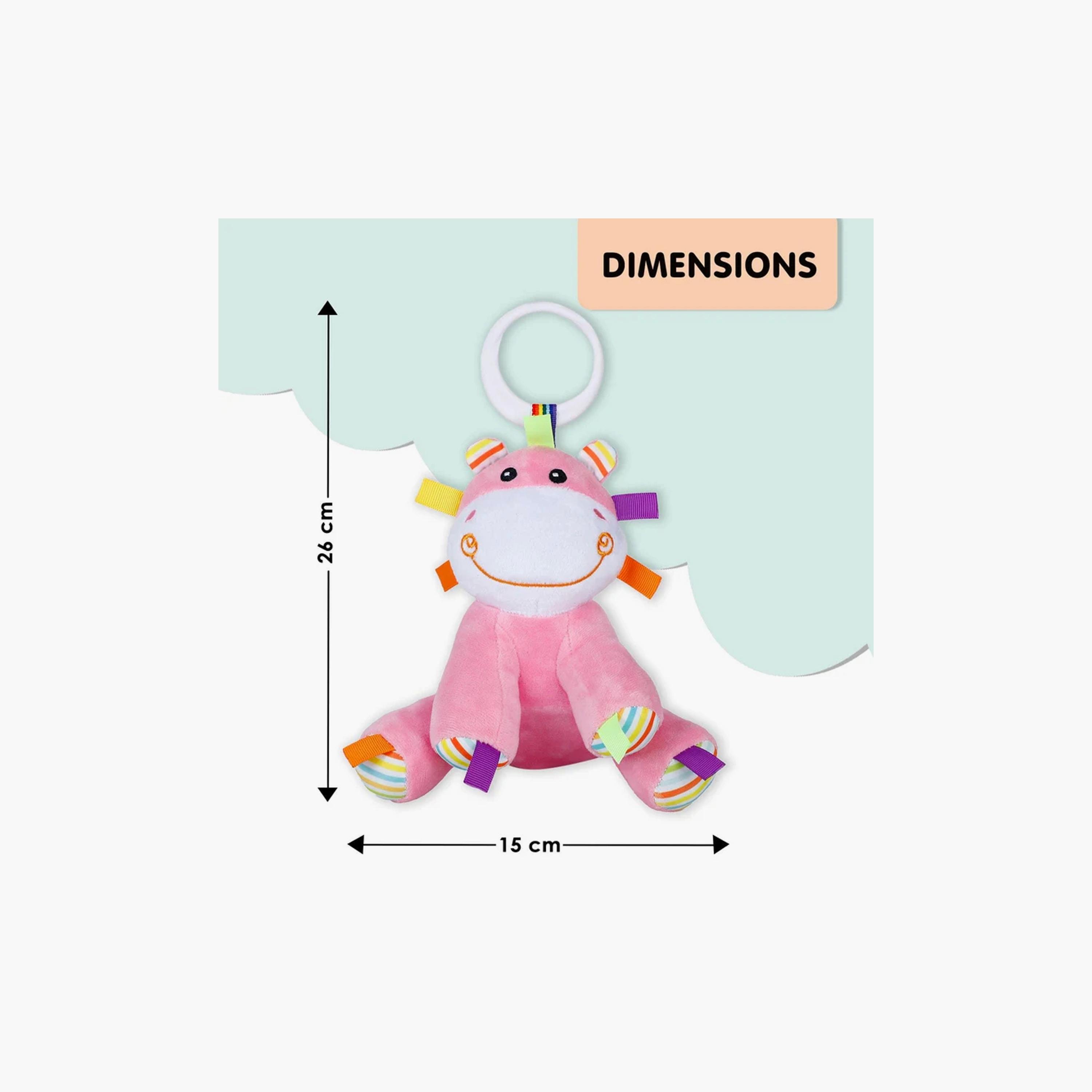 Factory Price Carly Animal Stuffed Plush Toys with Music - Hippo-toys-plushsofttoys-animals-image-6