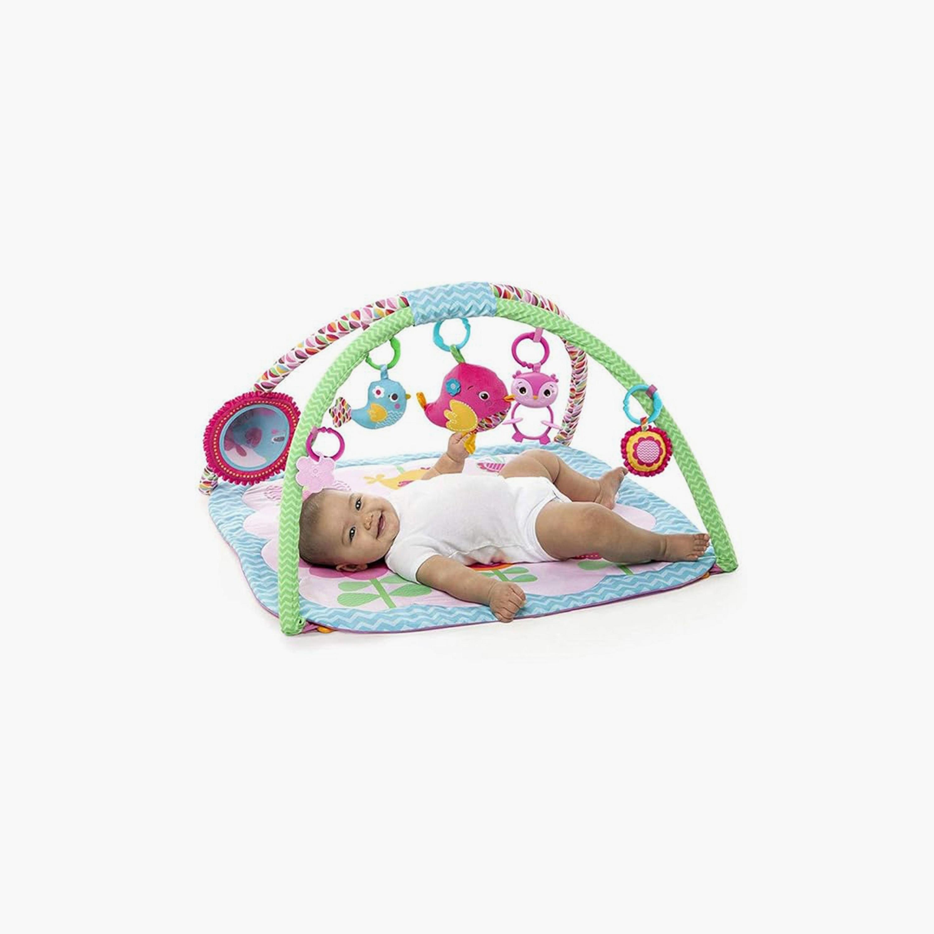Factory Price Little Beards Printed Activity Play Gym with Toys - Multicolour-baby-infantactivity-playgyms-image-2