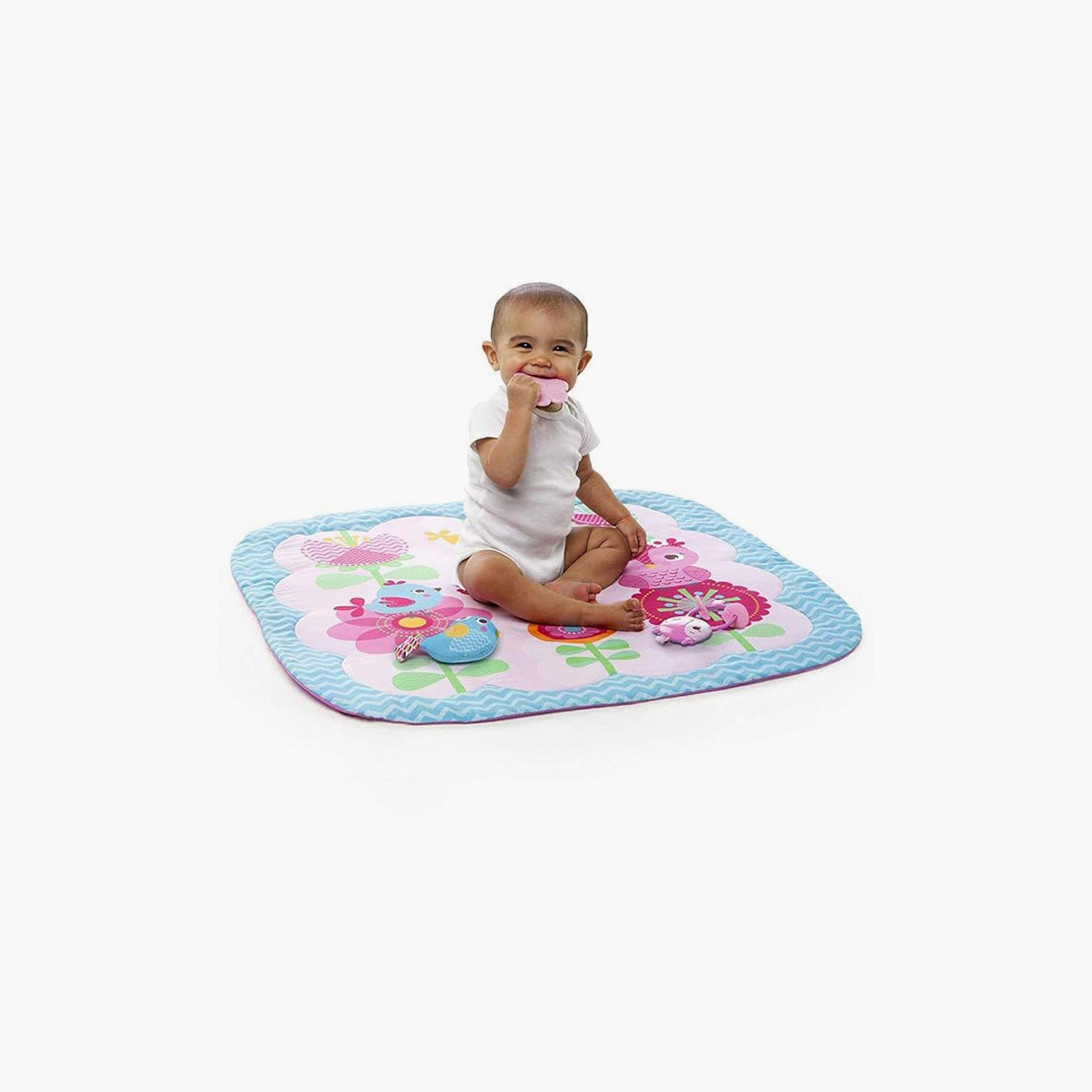 Factory Price Little Beards Printed Activity Play Gym with Toys - Multicolour-baby-infantactivity-playgyms-image-3