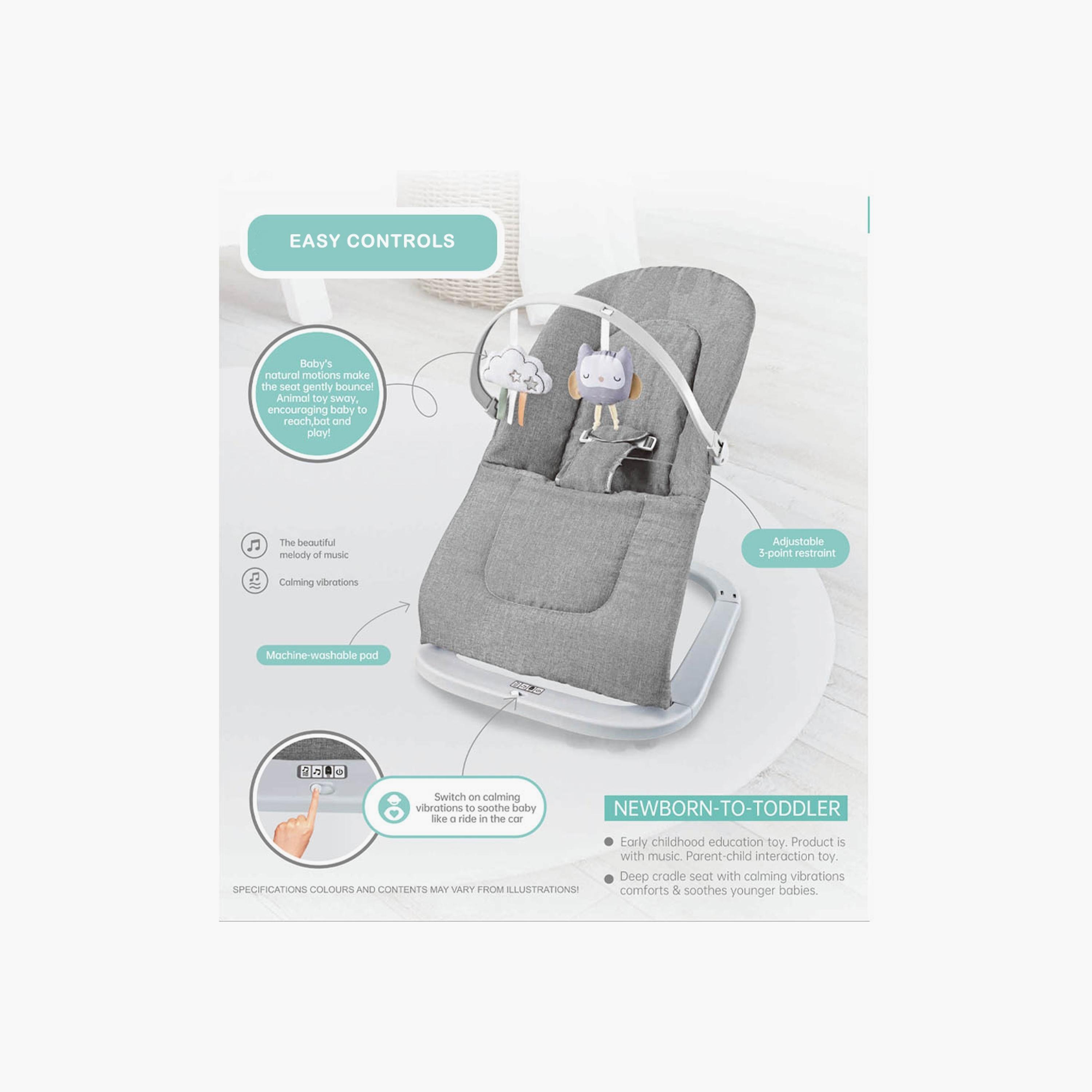 Factory Price Winston Bouncer with Removable Toys & Music-baby-infantactivity-bouncers-image-2