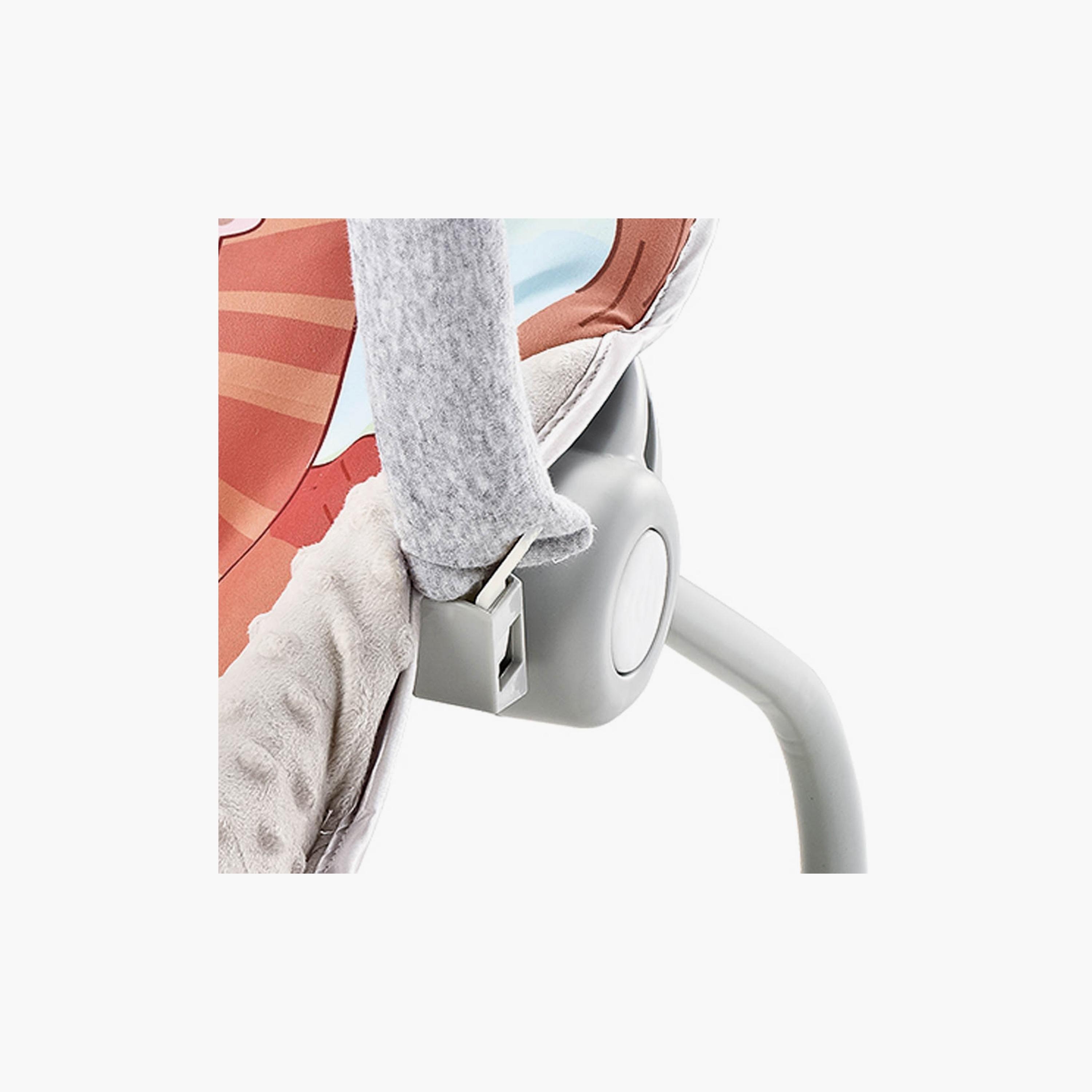 Factory Price Printed Rocker with Removable Toys, Music & Vibration - B-baby-infantactivity-rockers-image-5