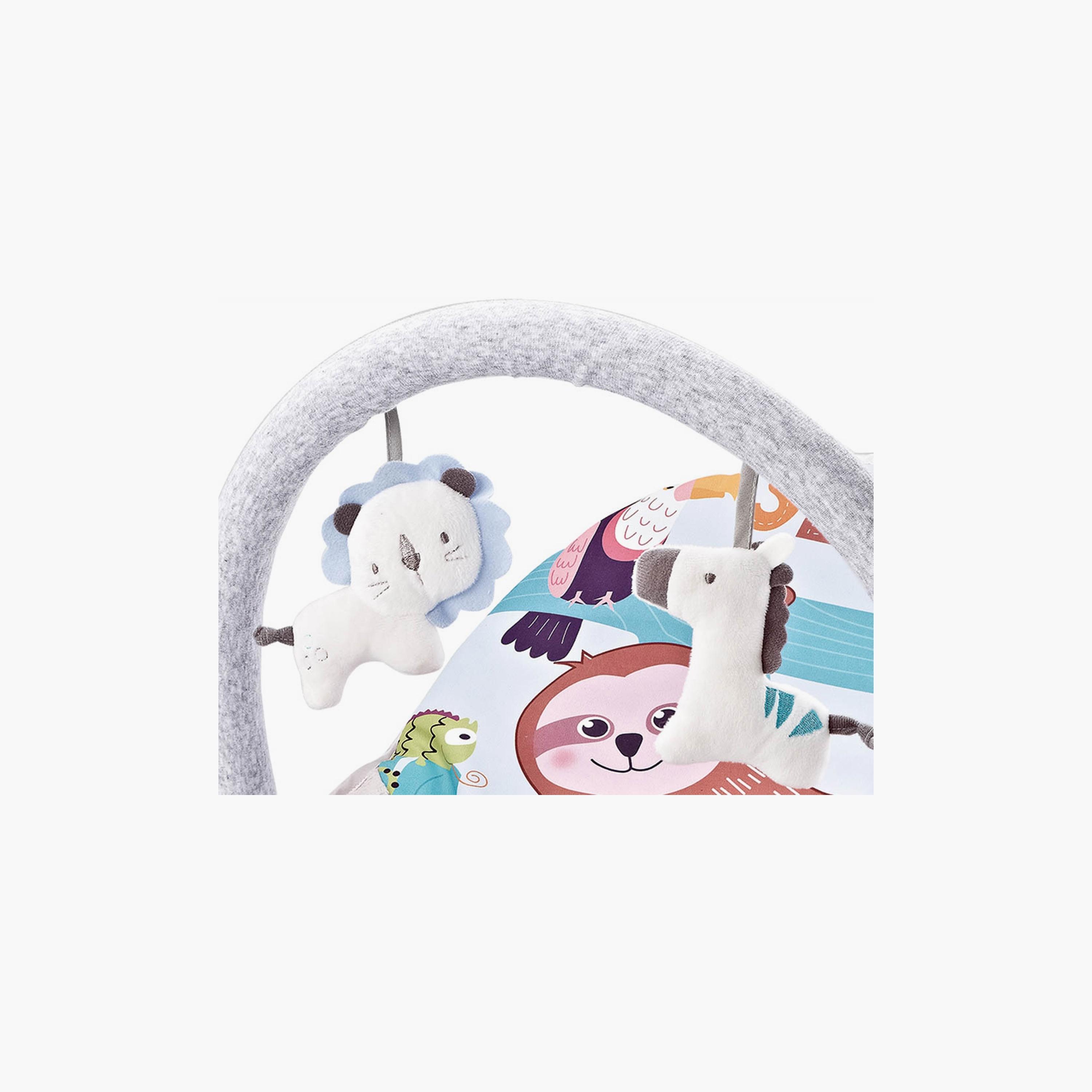 Factory Price Printed Rocker with Removable Toys, Music & Vibration - C-baby-infantactivity-rockers-image-3