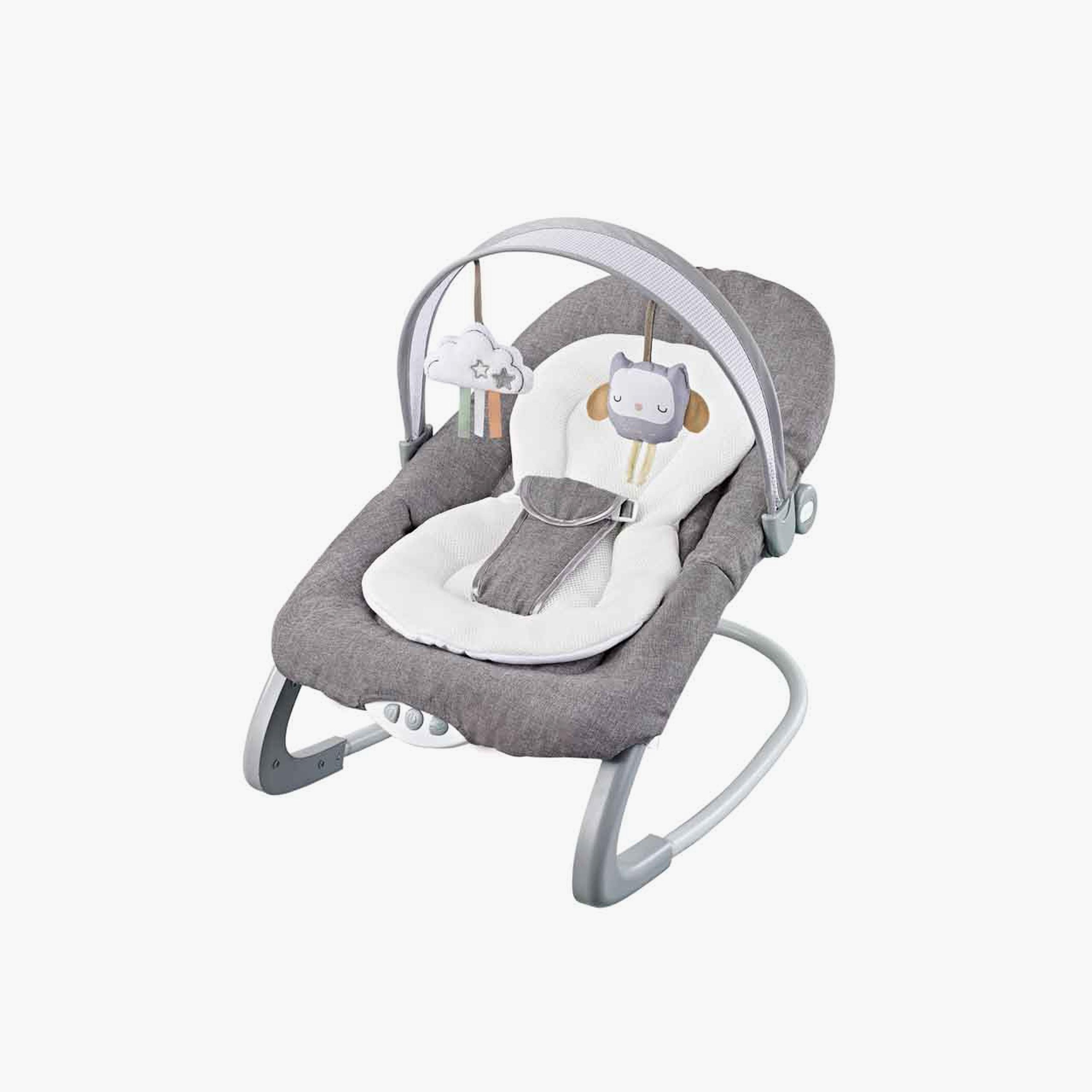 Factory Price Royal Bouncer with Removable Toys, Music & Vibration-baby-infantactivity-bouncers-image-1