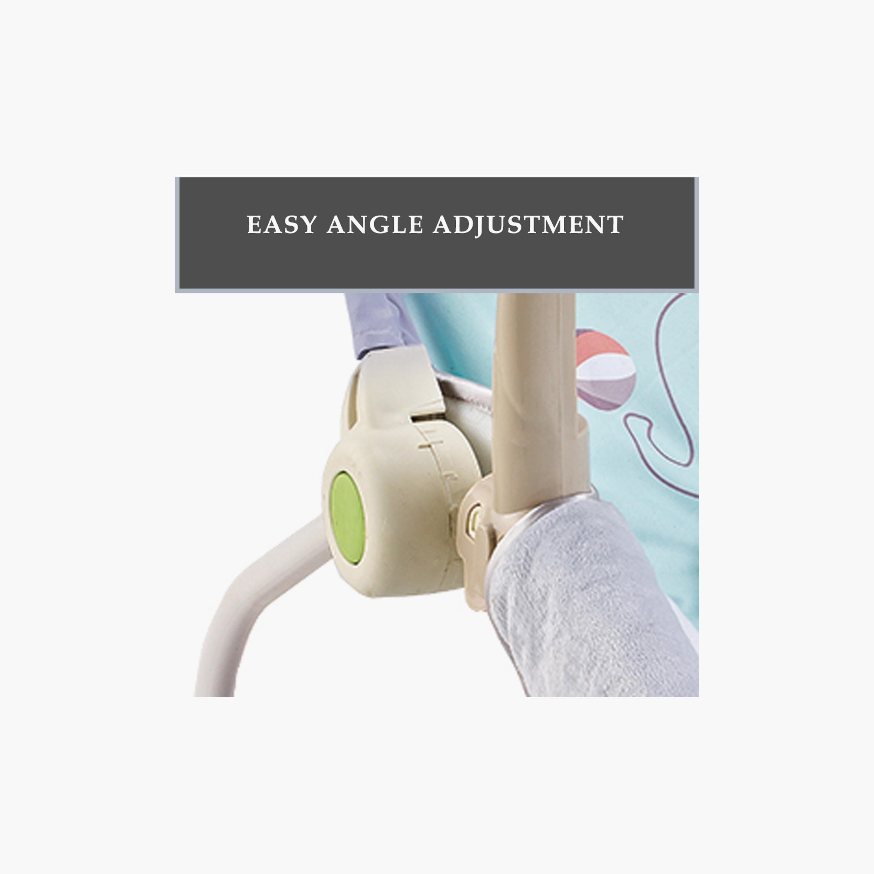 Factory Price Destiny Bouncer with Removable Toys, Music & Vibration - Blue-baby-infantactivity-bouncers-image-5