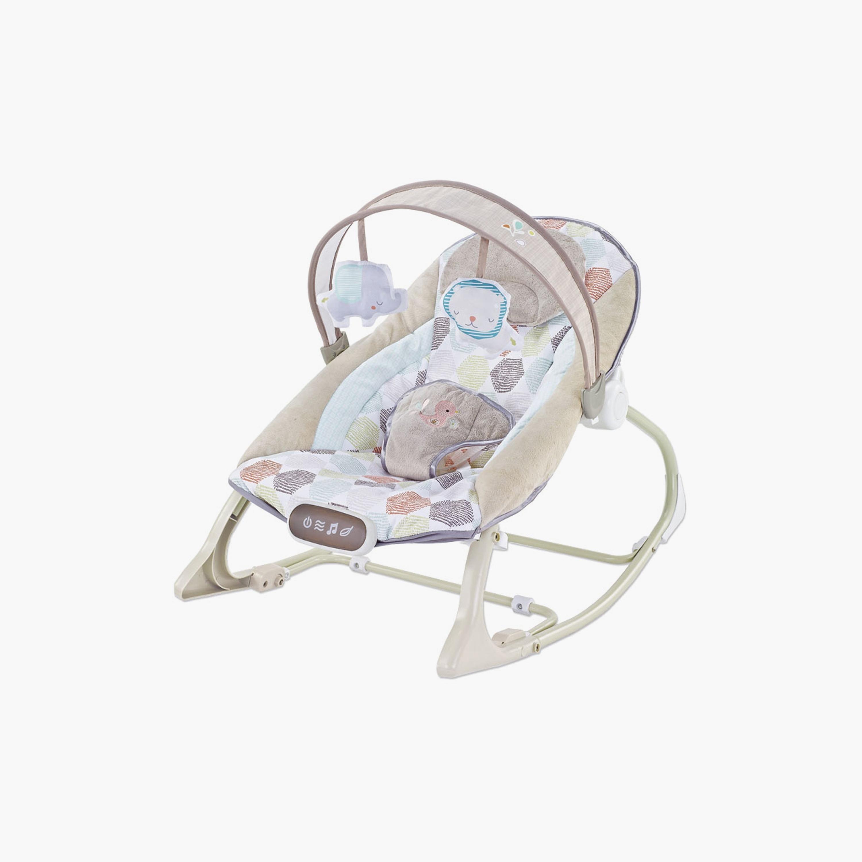 Factory Price Miller Bouncer with Removable Toys, Music & Vibration - Multicolour - C-baby-infantactivity-bouncers-image-1