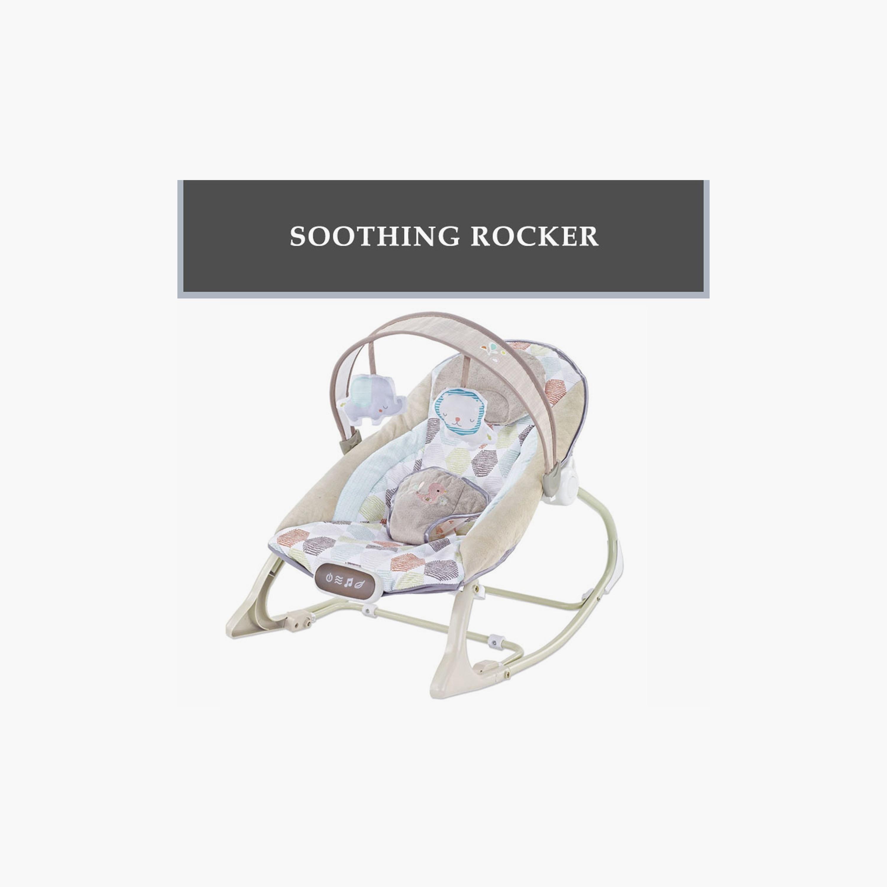 Factory Price Miller Bouncer with Removable Toys, Music & Vibration - Multicolour - C-baby-infantactivity-bouncers-image-2