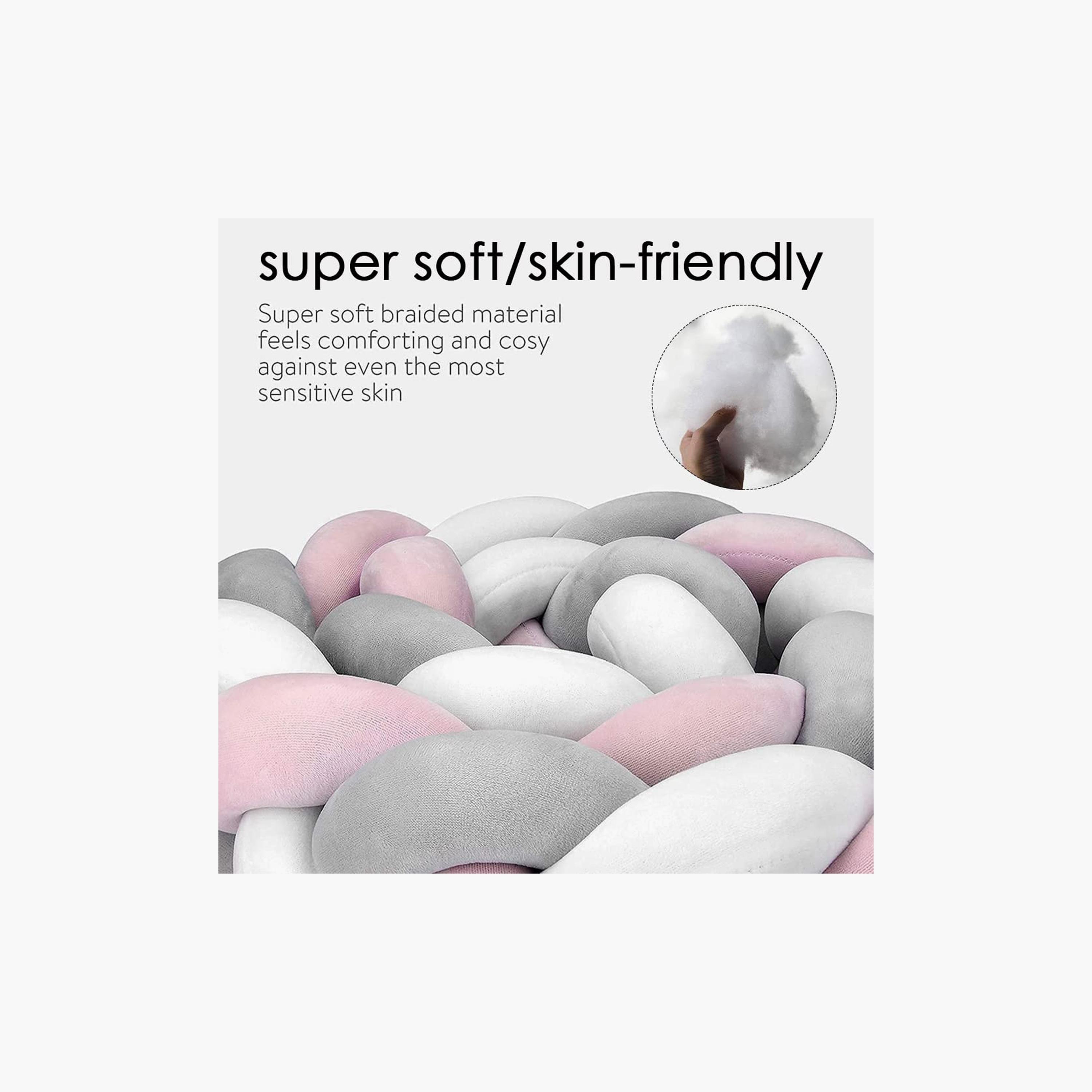 Factory Price Crib Washable Bed Soft Cushion Bumper Set-baby-nursery-babybedding-image-2
