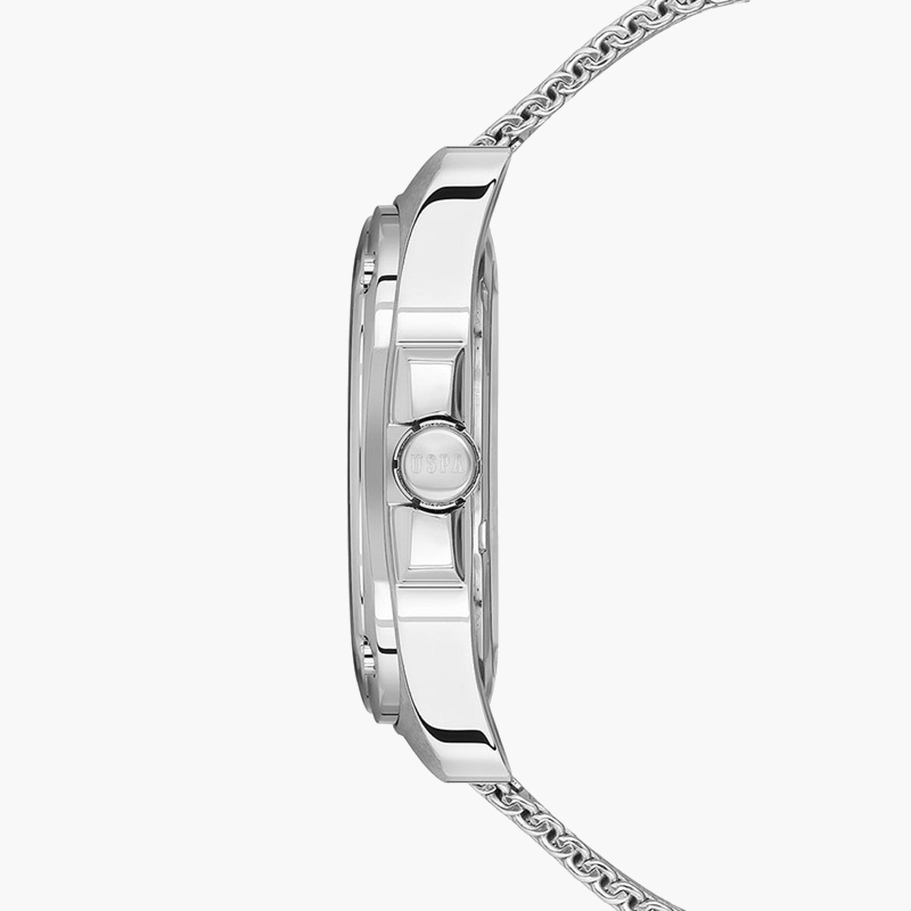 يو. اس. بولو اسوسيشن  - ساعة للرجال كرونوغراف فضي 44 مم من الستانليس ستيل |USPA1063-02-men-watchesandjewellery-watches-image-2