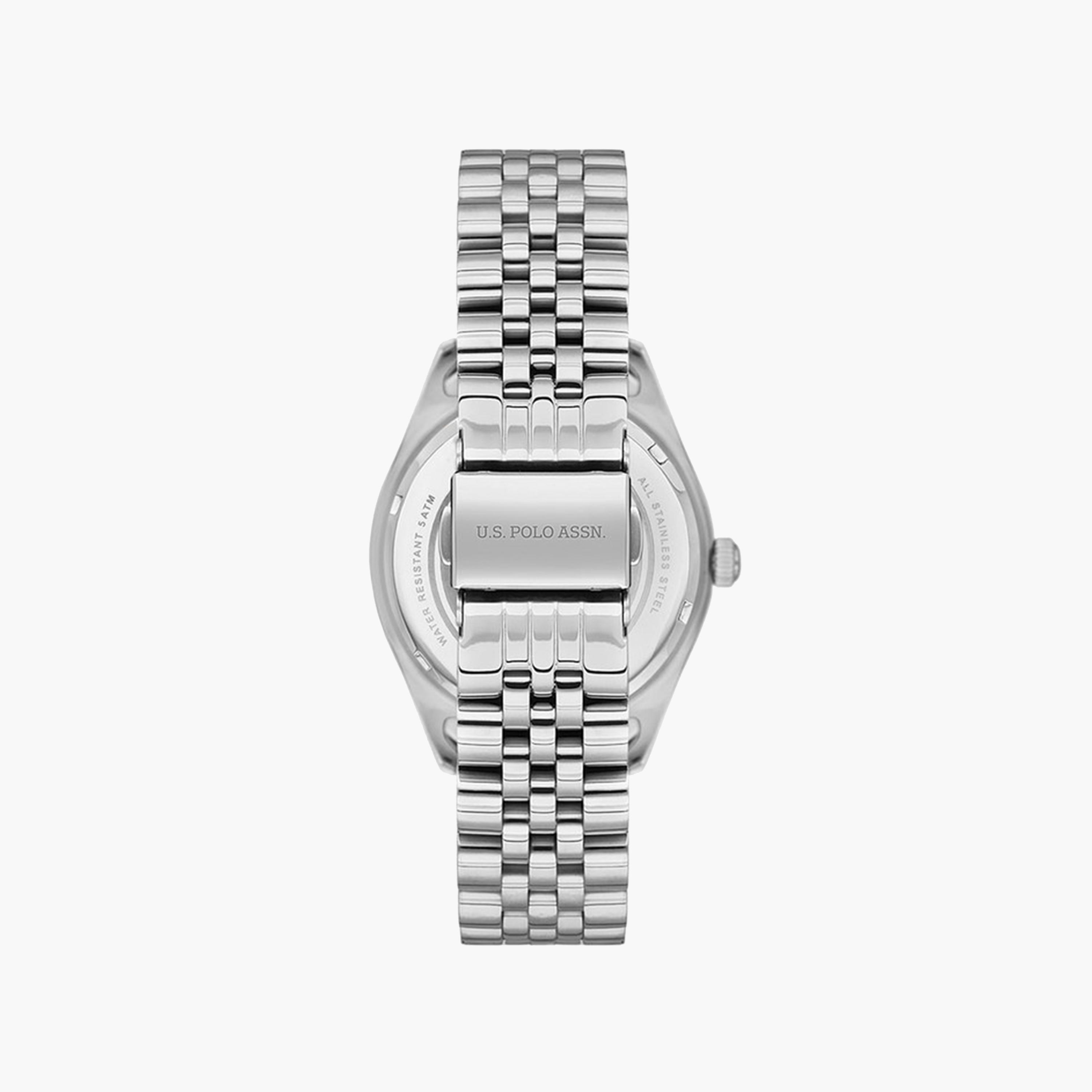 يو. اس. بولو اسوسيشن  - ساعة للنساء بقطر 37 ملم من الستانليس ستيل فضي | USPA2041-11-women-watchesandjewellery-watches-image-3