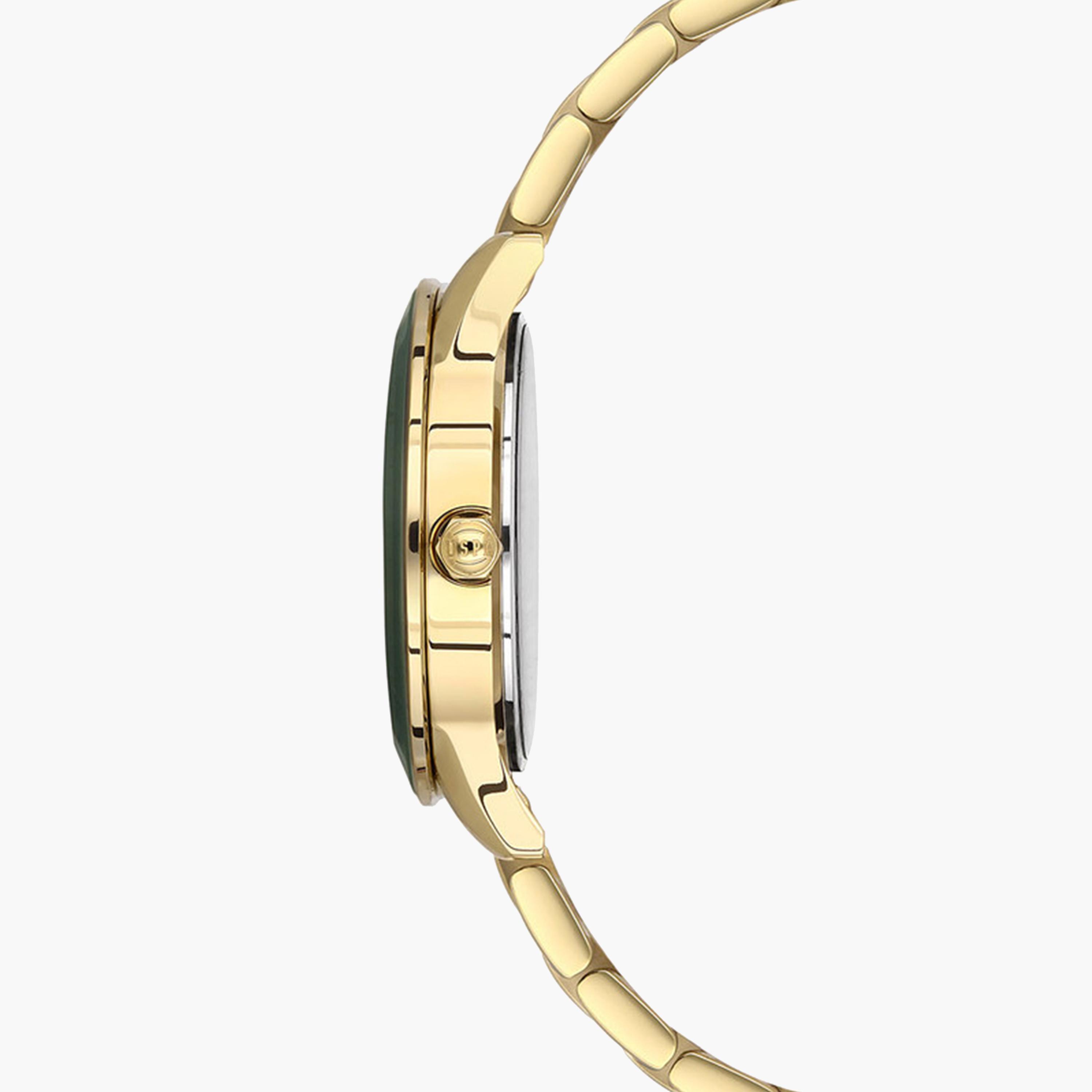 U.S. Polo Assn Women's 36 MM Gold Analog Stainless Steel Strap Watch | USPA2044-05-women-watchesandjewellery-watches-image-2
