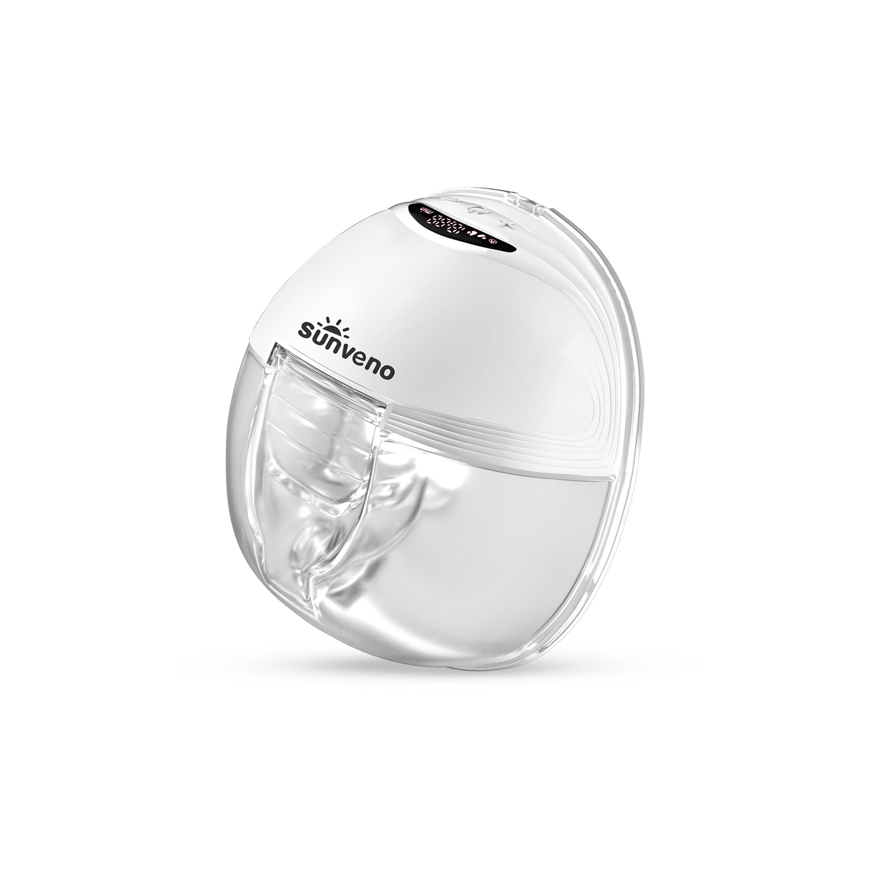 Sunveno Smart Wearable Automatic Breast Pump - White-baby-feeding-breastfeedingandcare-image-1