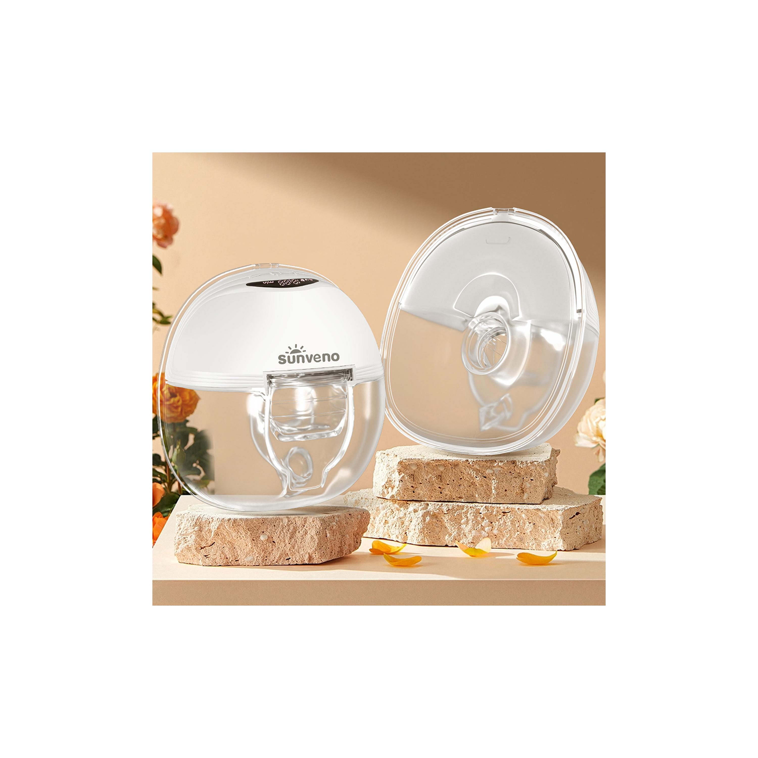 Sunveno Smart Wearable Automatic Breast Pump - White-baby-feeding-breastfeedingandcare-image-14