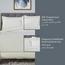 طقم لحاف كينج 6 قطع قطن بعدد 300 خيط - دونتيلا - 240x260 سم-InfluencerCodes_Ramadan26_All_20012026-image-2