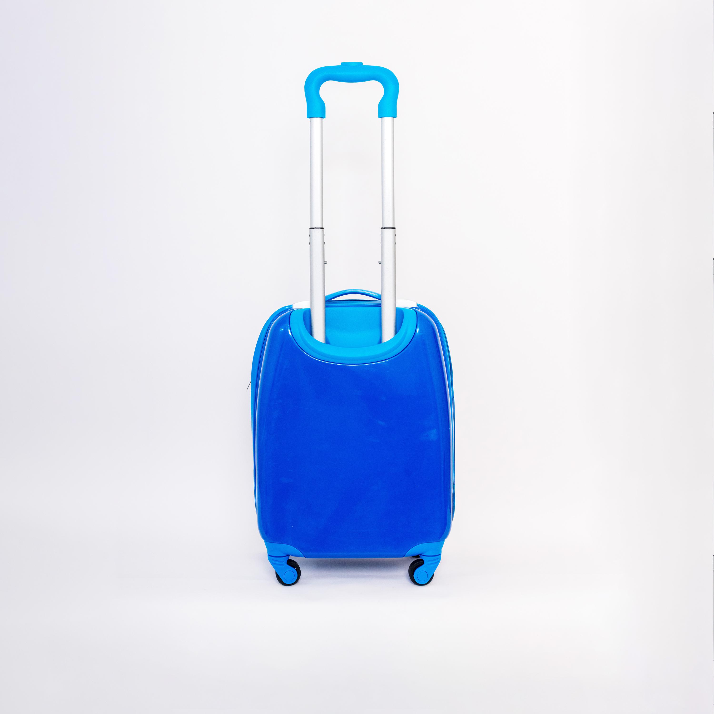 Fish Character Hard-Sided Polycarbonate Kids Trolley Bag-16 Inches-travel-kidstrolleyandbags-image-4