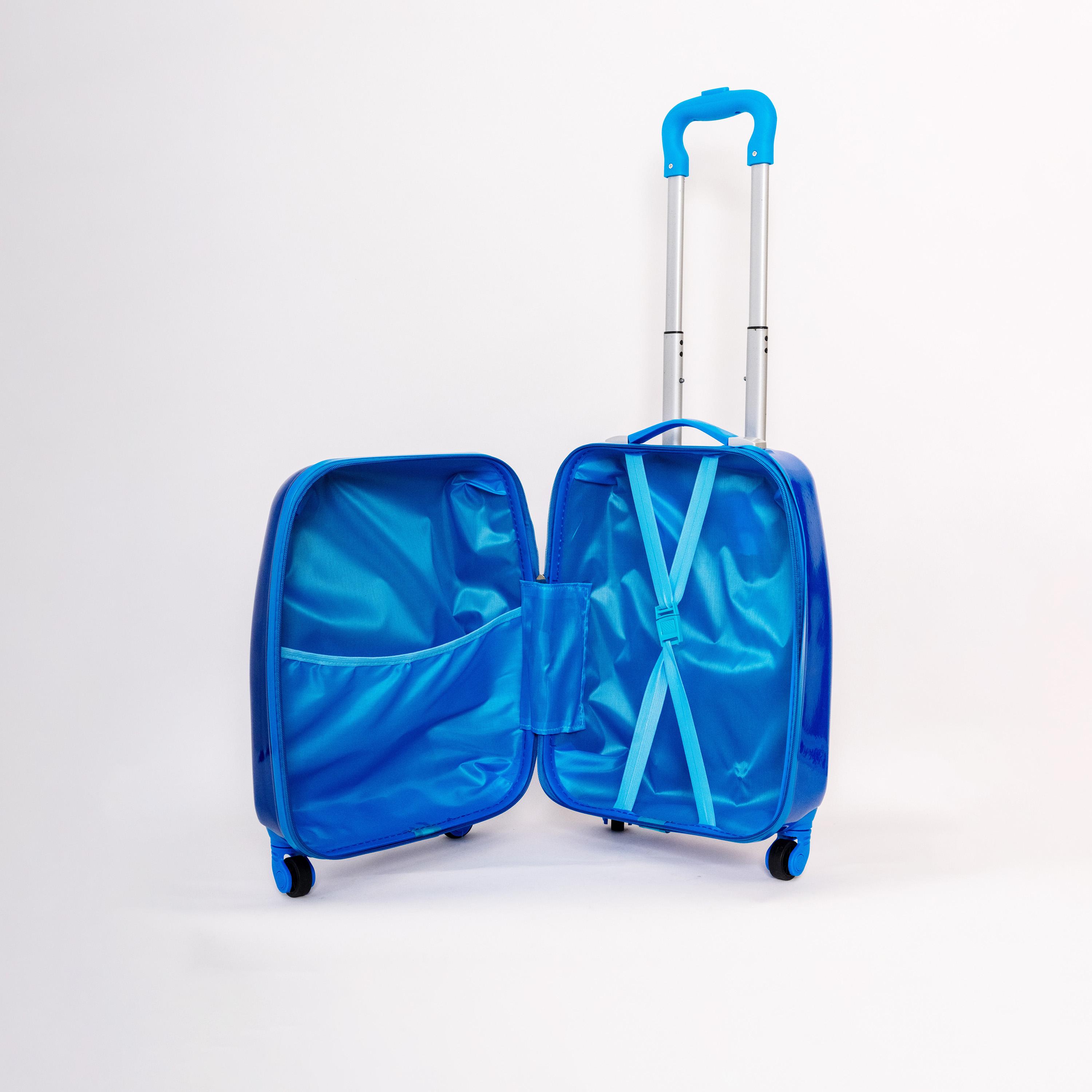 Fish Character Hard-Sided Polycarbonate Kids Trolley Bag-16 Inches-travel-kidstrolleyandbags-image-5