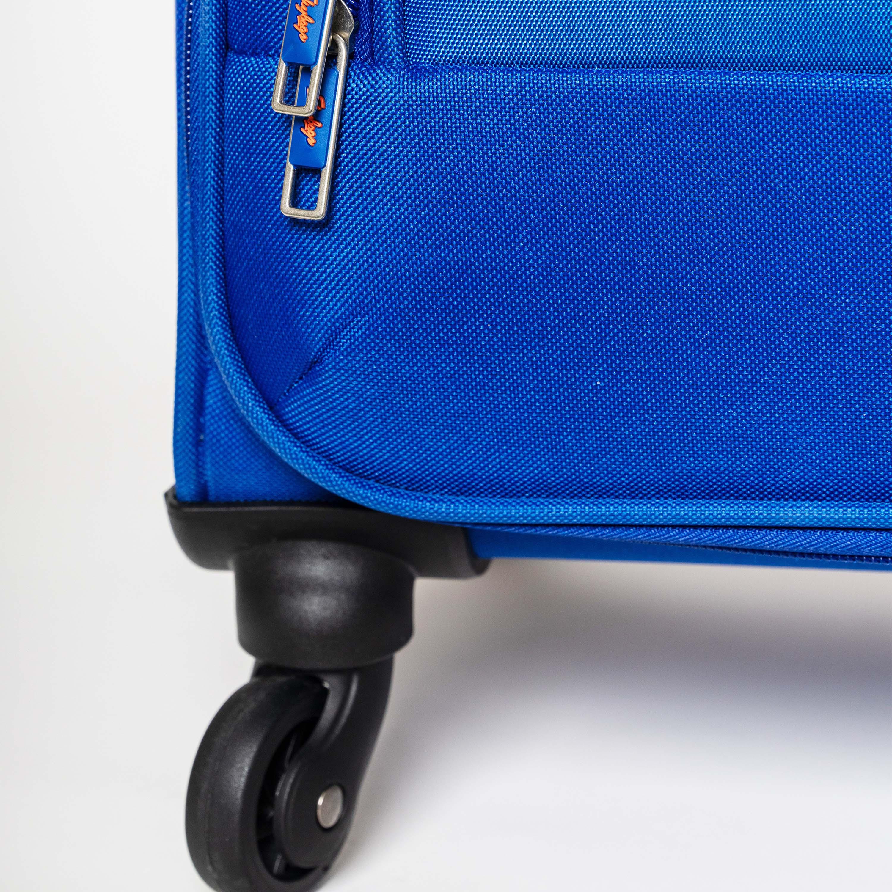 Skybags 51 CM Small Cabin Polyester Softcase 4-Wheeler Spinner Trolley Bag with Combination Lock-travel-luggagesandbags-luggage-image-5