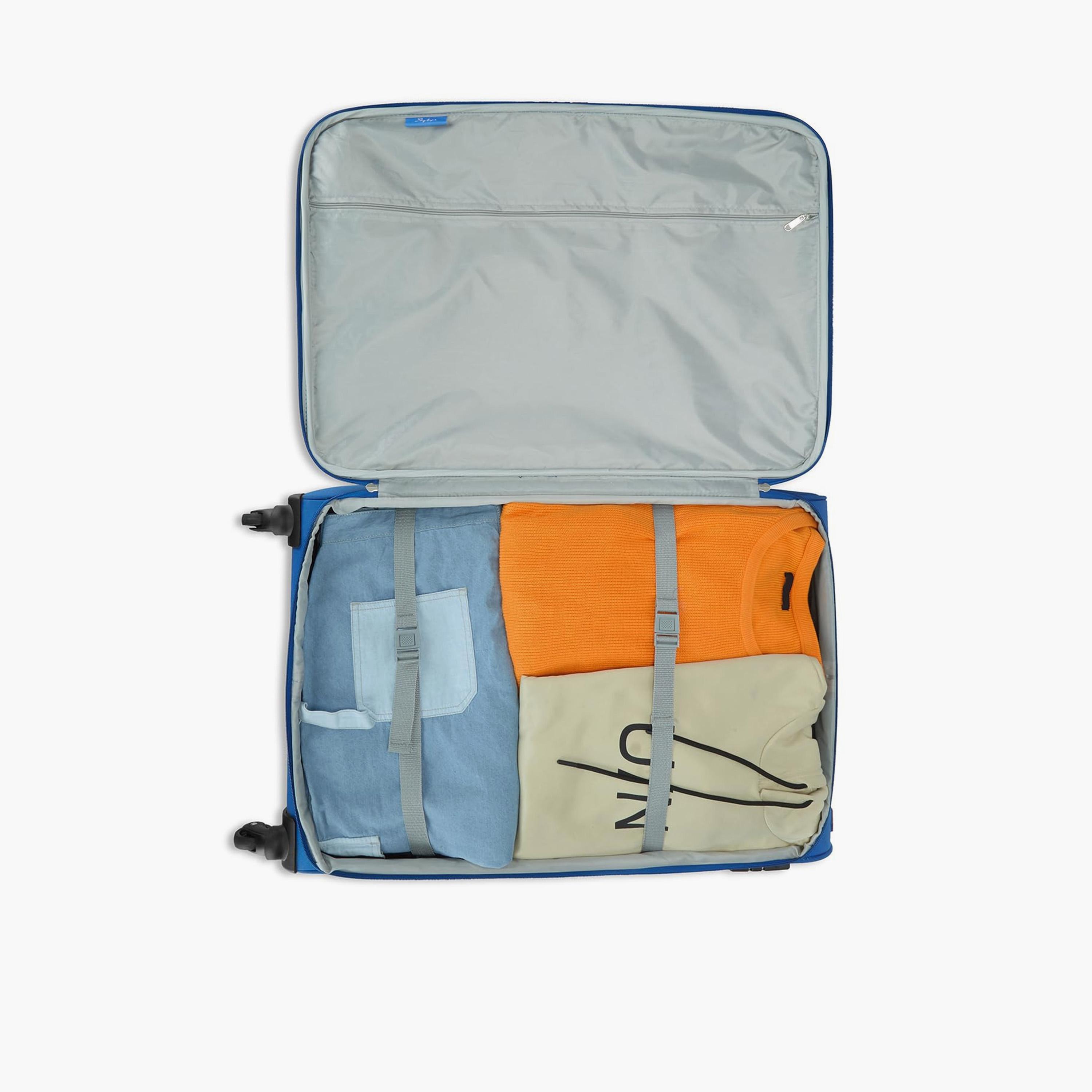 Skybags 61 CM Medium Check-In Polyester Softcase 4-Wheeler Spinner Trolley Bag with Combination Lock-travel-luggagesandbags-luggage-image-4