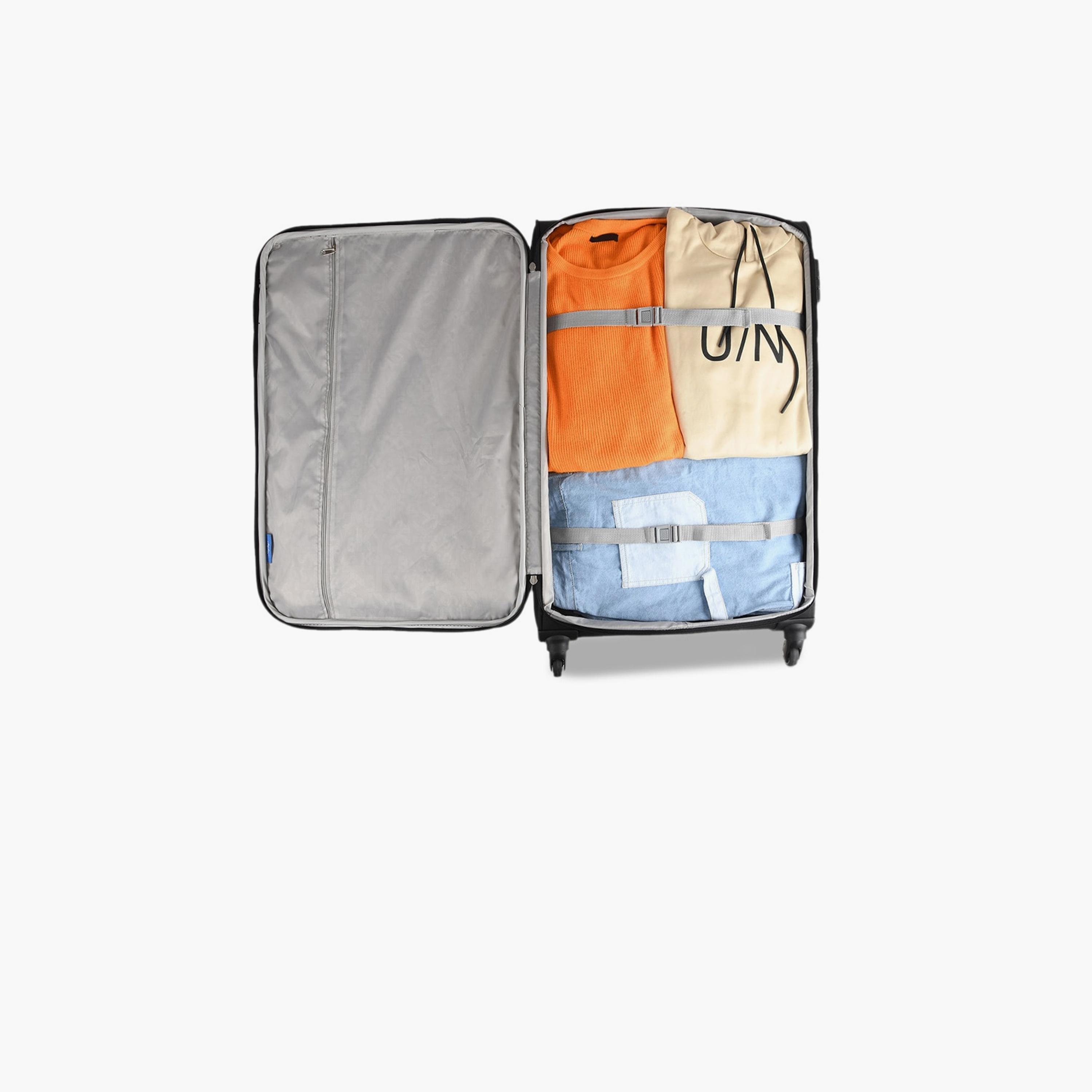 Skybags 61 CM Medium Check-In Polyester Softcase 4-Wheeler Spinner Trolley Bag with Combination Lock-travel-luggagesandbags-luggage-image-6