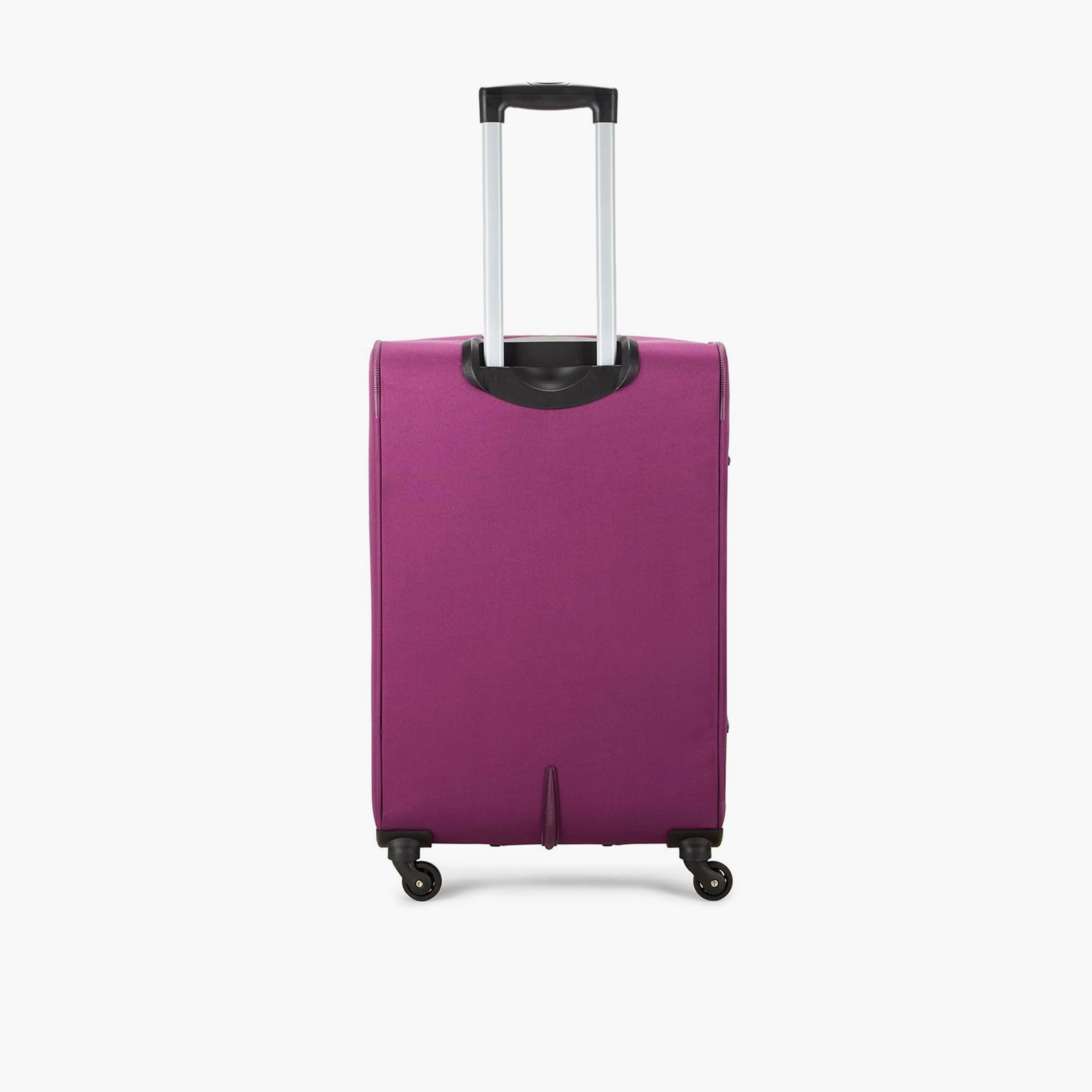 Skybags 61 CM Medium Check-In Polyester Softcase 4-Wheeler Spinner Trolley Bag with Combination Lock-travel-luggagesandbags-luggage-image-4